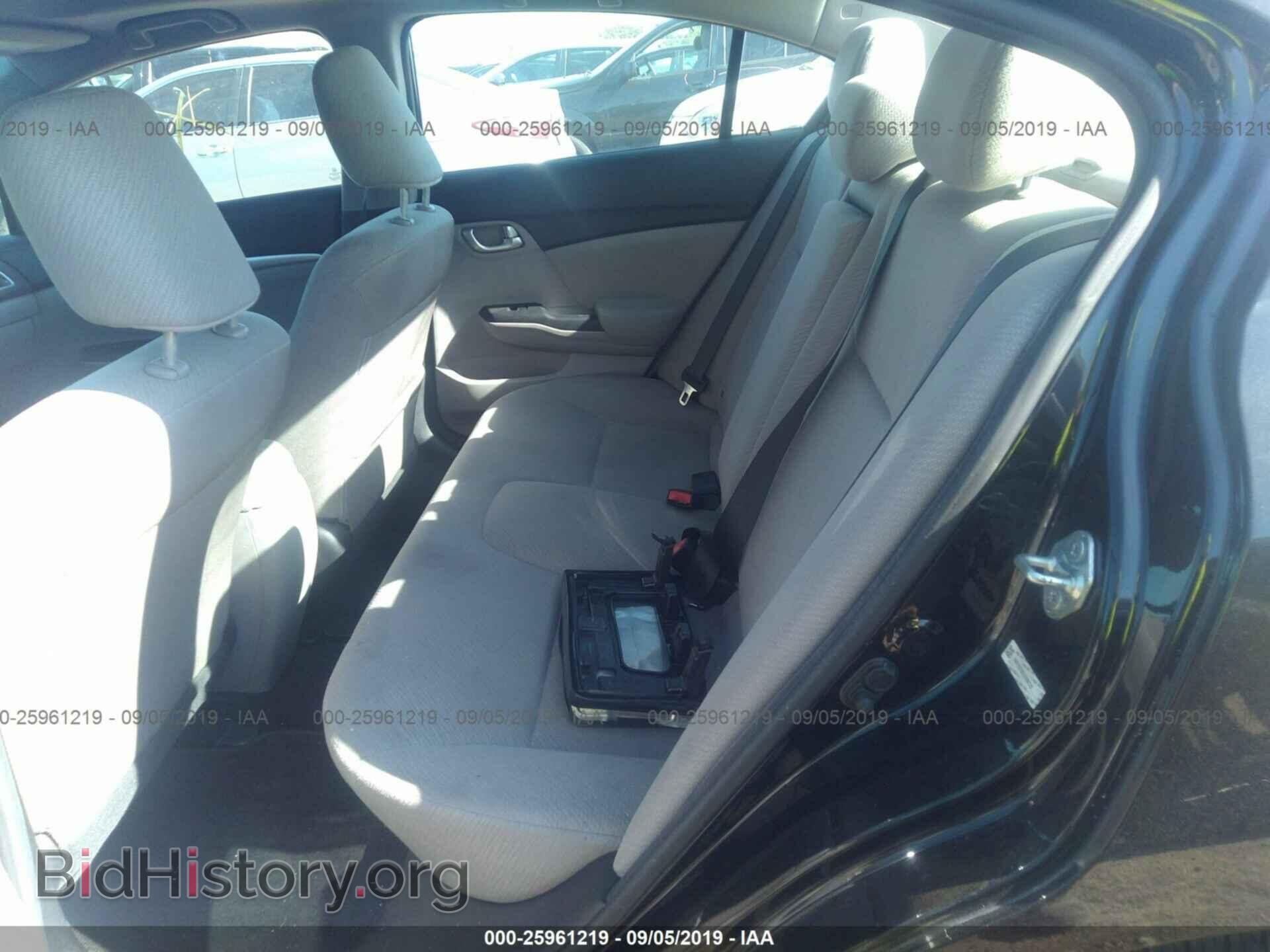 2013 HONDA CIVIC - VIN: 19XFB2F82DE008725 - Фото 8
