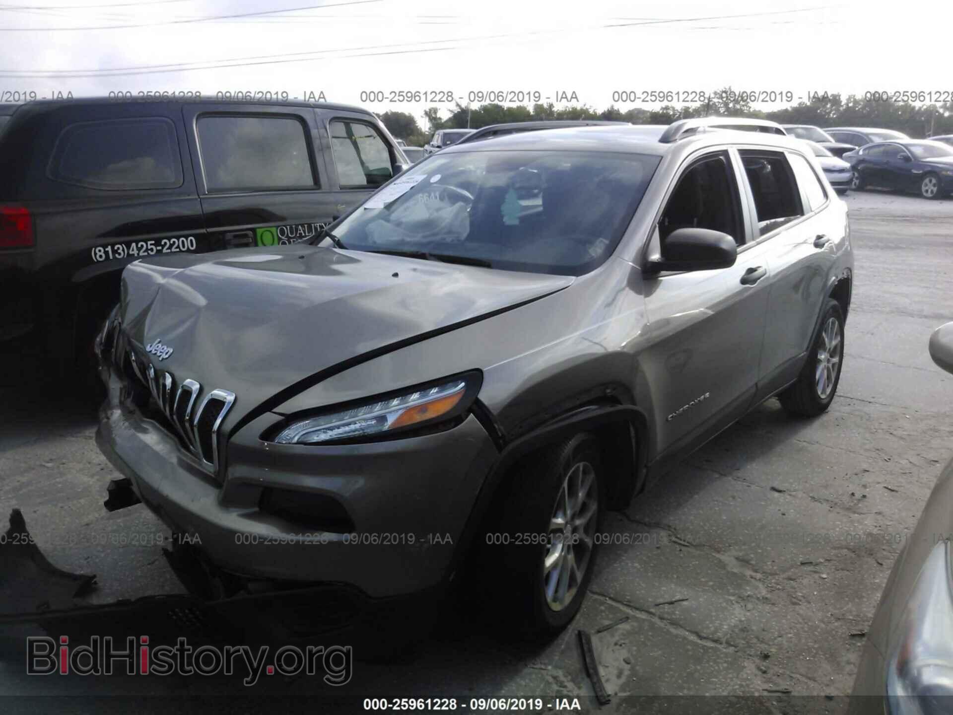 2017 JEEP CHEROKEE - VIN: 1C4PJLAB3HW623893 - Фото 2