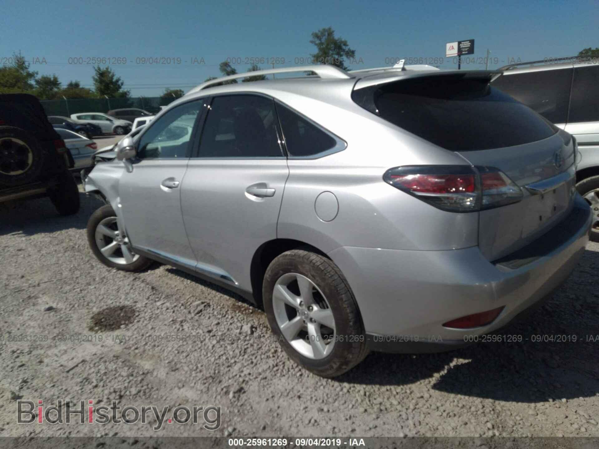 2013 LEXUS RX - VIN: 2T2BK1BA7DC180289 - Фото 3