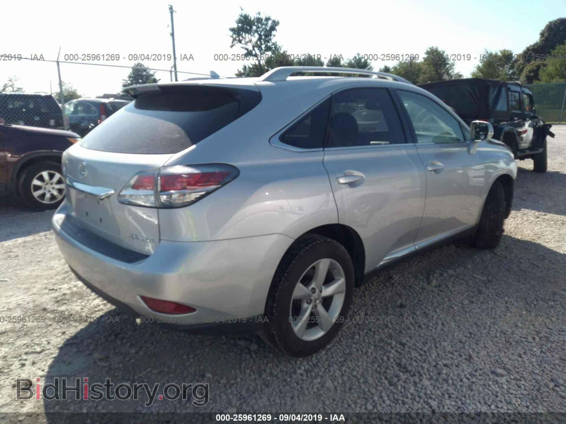 2013 LEXUS RX - VIN: 2T2BK1BA7DC180289 - Фото 4