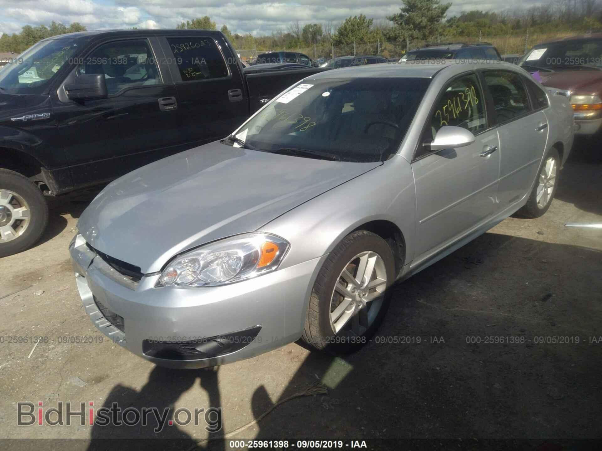 2012 CHEVROLET IMPALA - VIN: 2G1WC5E34C1103490 - Фото 2