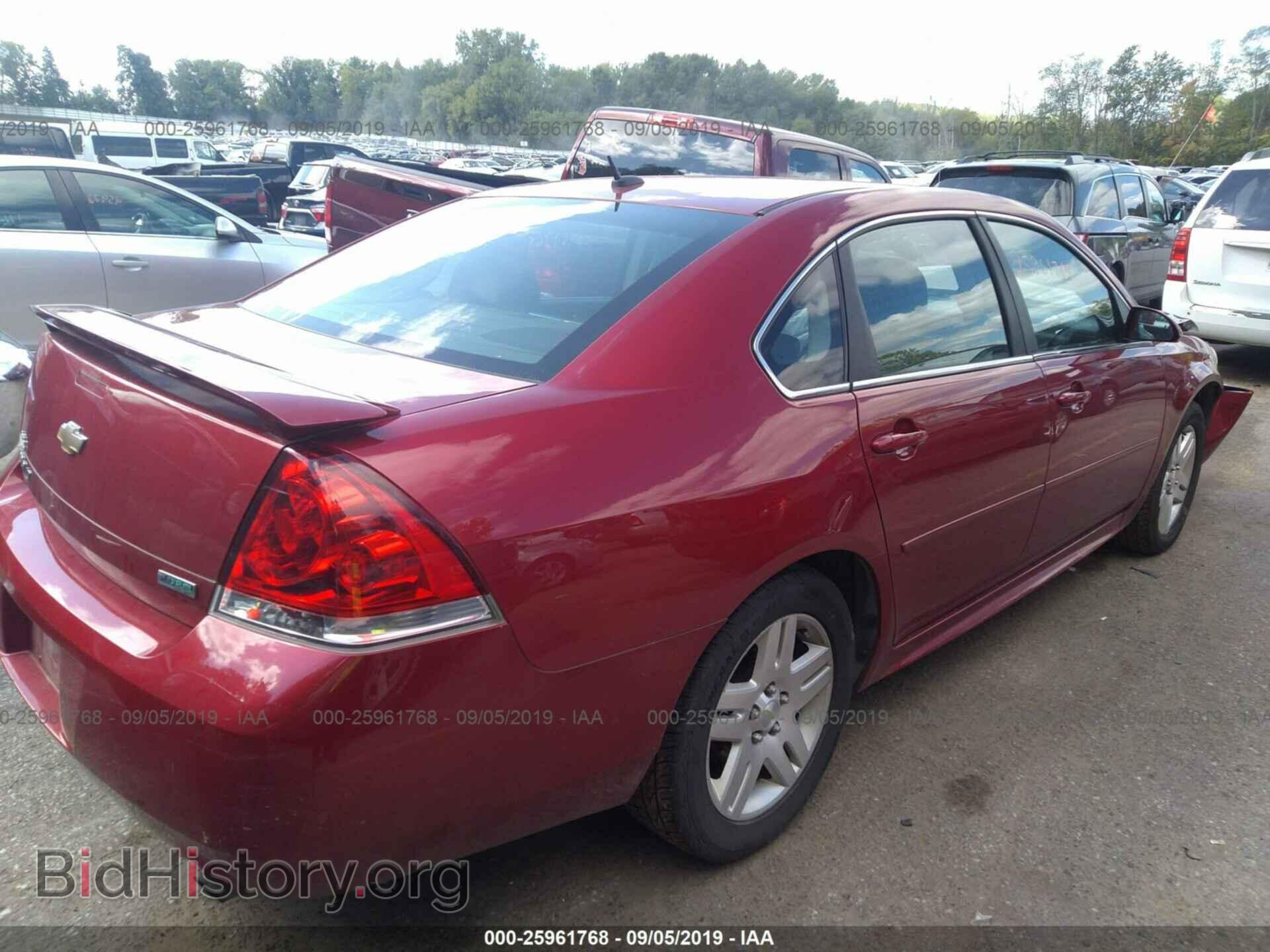2013 CHEVROLET IMPALA - VIN: 2G1WB5E34D1132279 - Фото 4