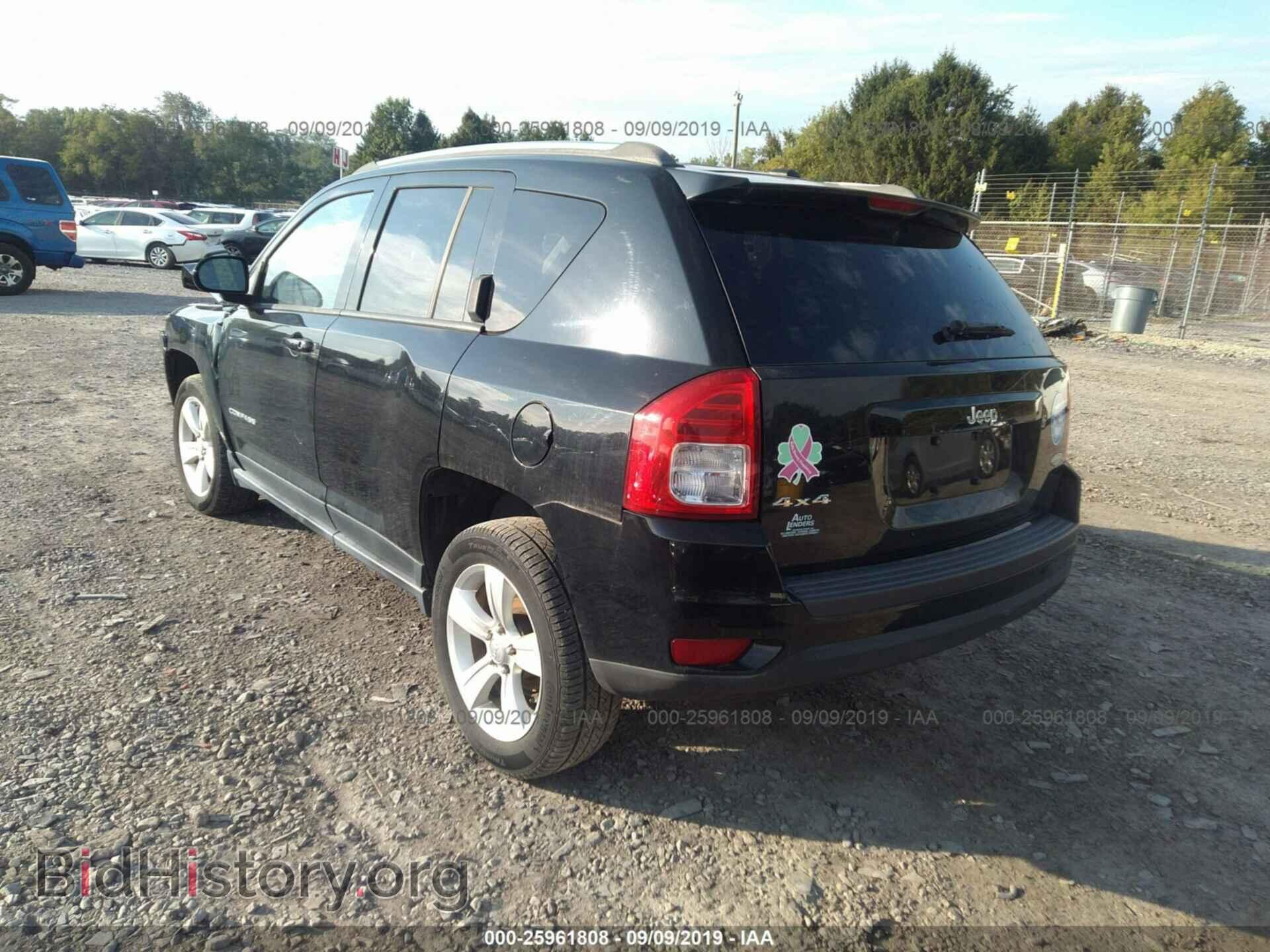 2012 JEEP COMPASS - VIN: 1C4NJDEB8CD625179 - Фото 3