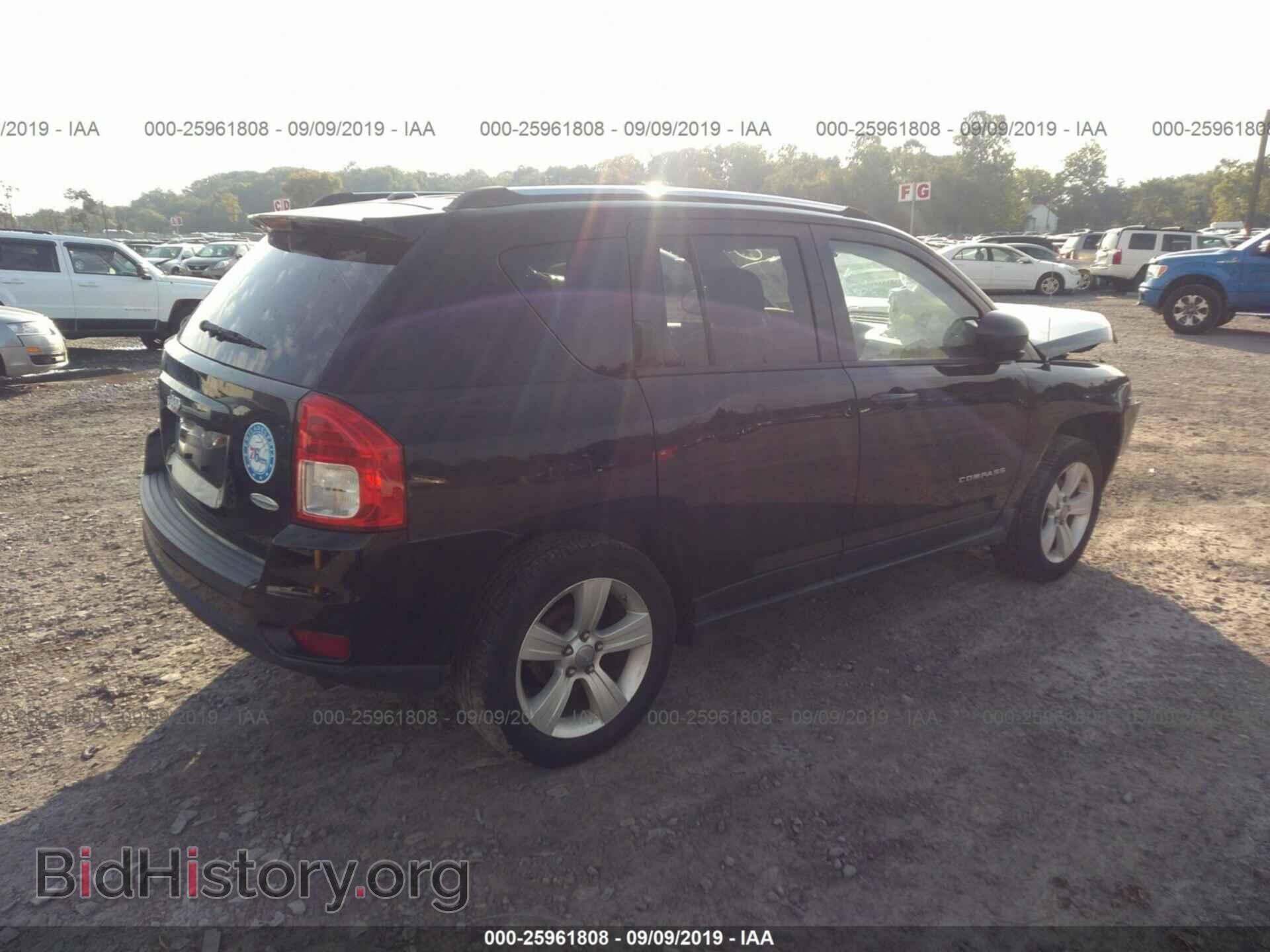 2012 JEEP COMPASS - VIN: 1C4NJDEB8CD625179 - Фото 4
