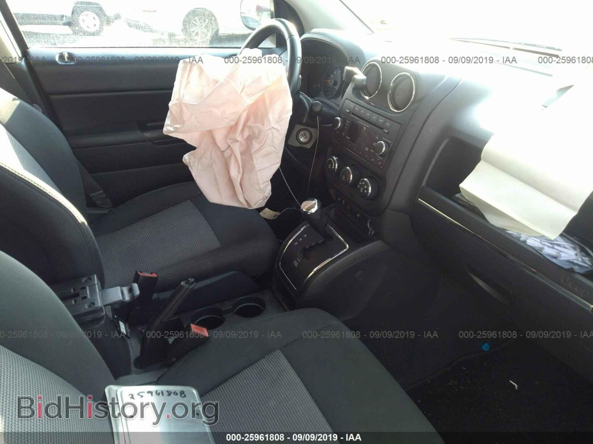 2012 JEEP COMPASS - VIN: 1C4NJDEB8CD625179 - Фото 5
