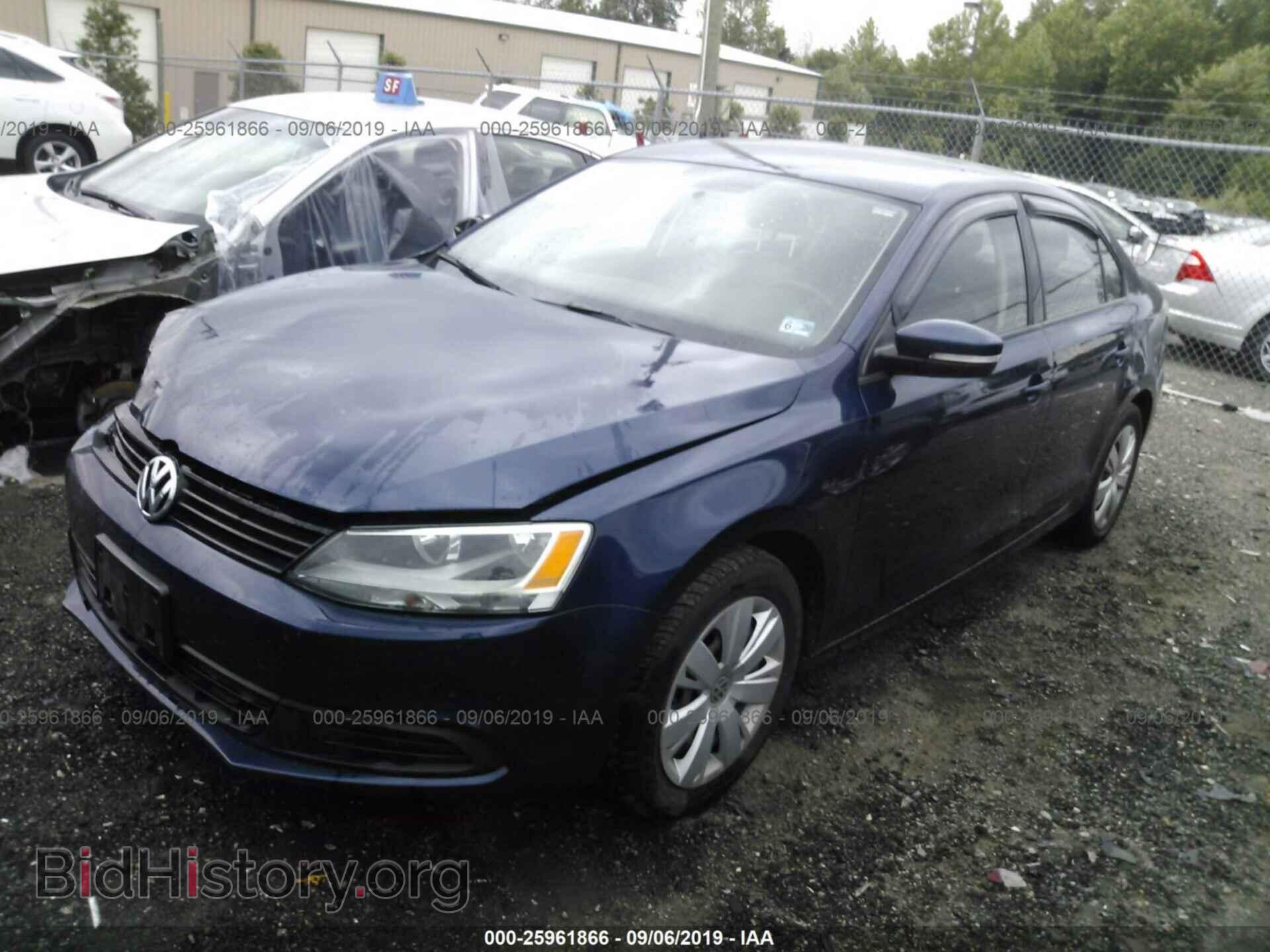 2014 VOLKSWAGEN JETTA - VIN: 3VWD17AJ7EM246351 - Фото 2
