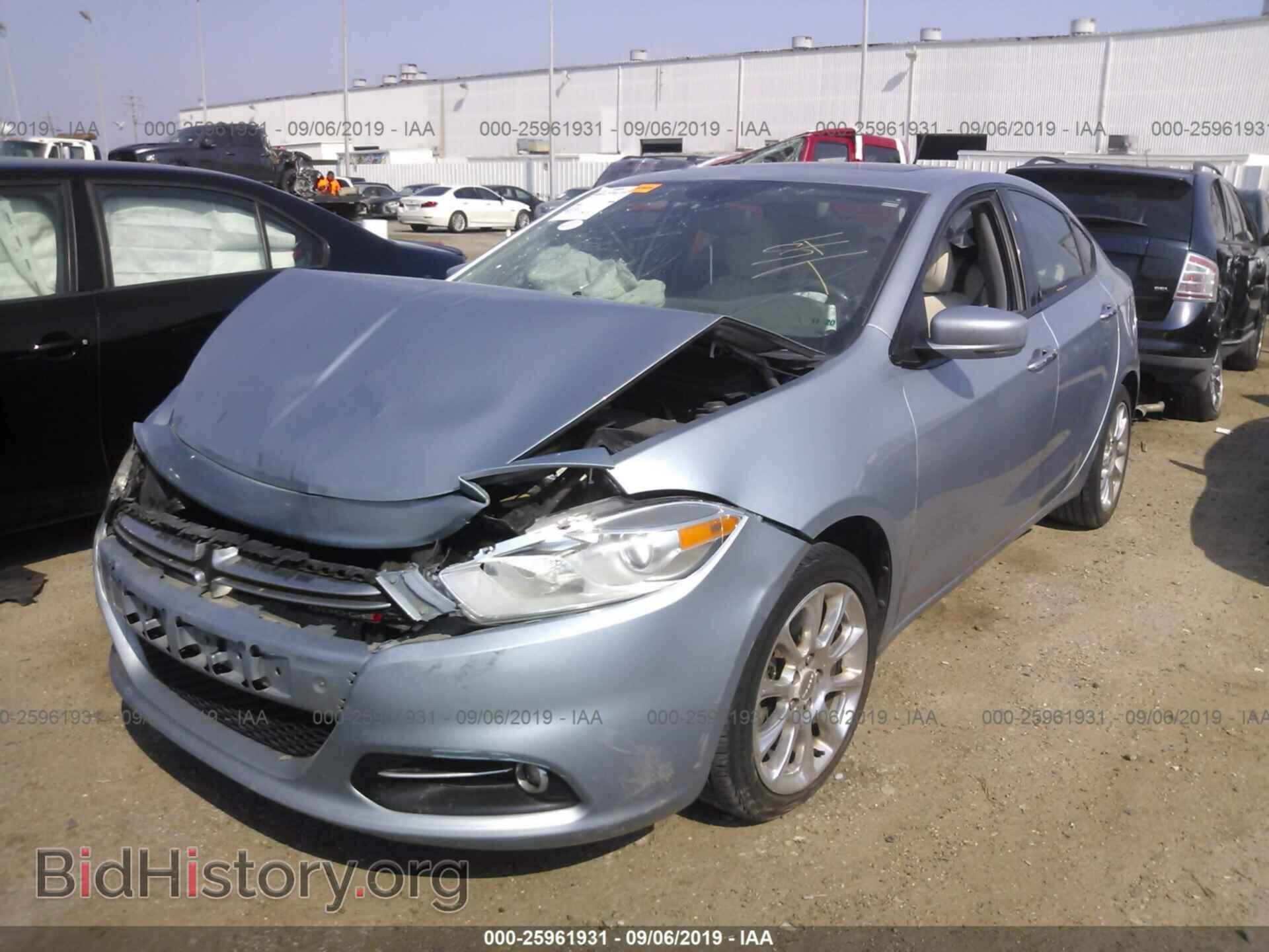 2013 DODGE DART - VIN: 1C3CDFCA6DD118923 - Фото 2