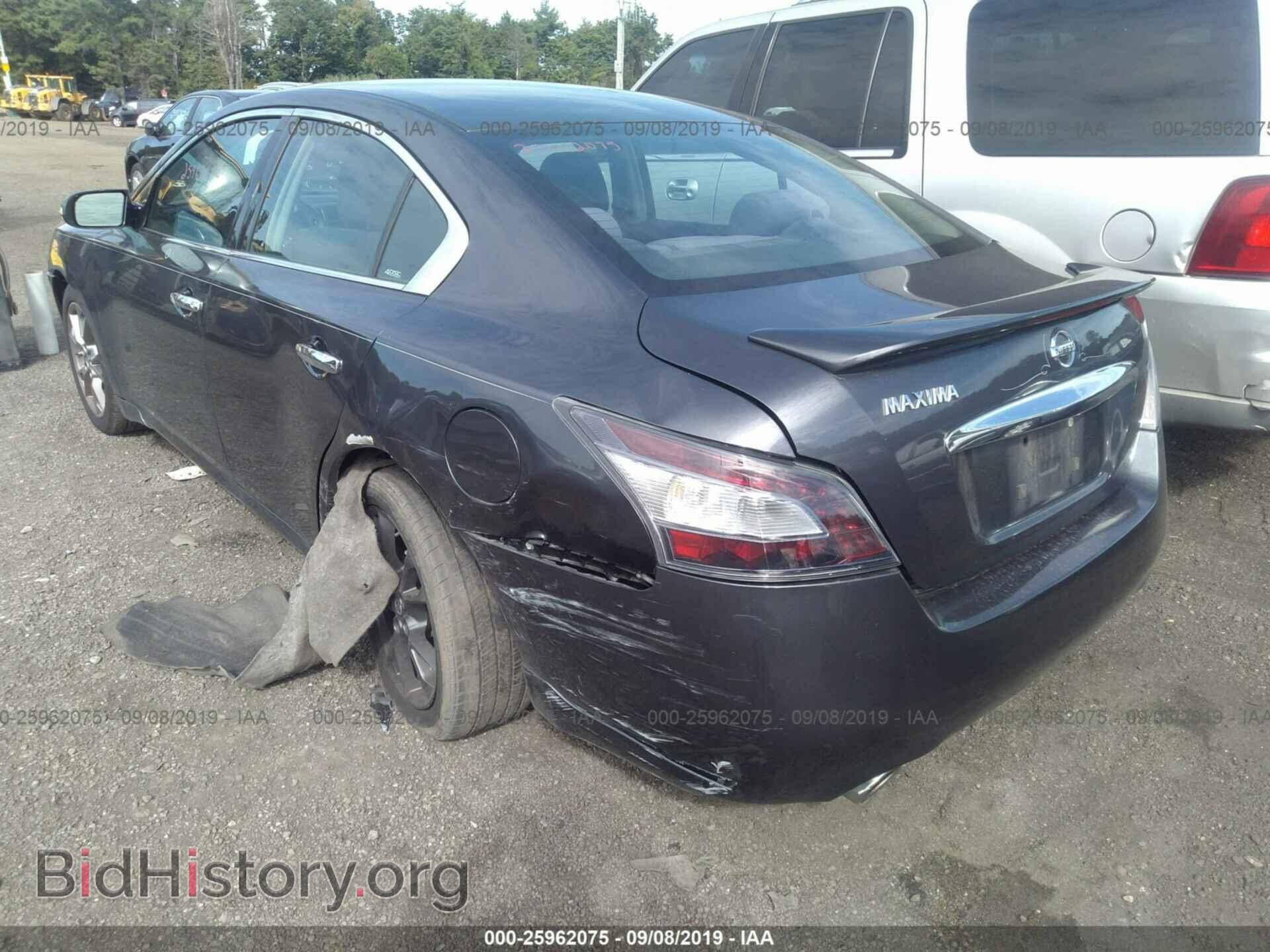 2012 NISSAN MAXIMA - VIN: 1N4AA5AP3CC853804 - Фото 3