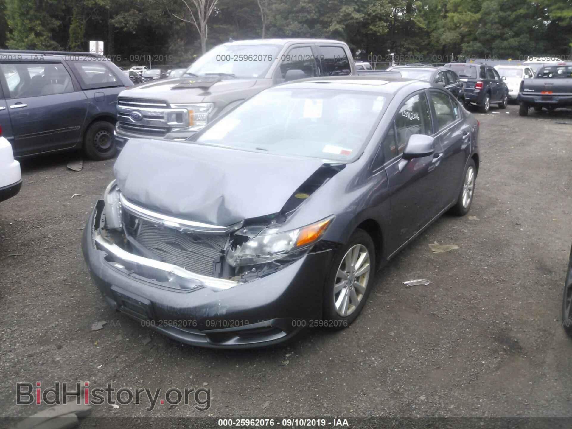 2012 HONDA CIVIC - VIN: 19XFB2F8XCE319303 - Фото 2