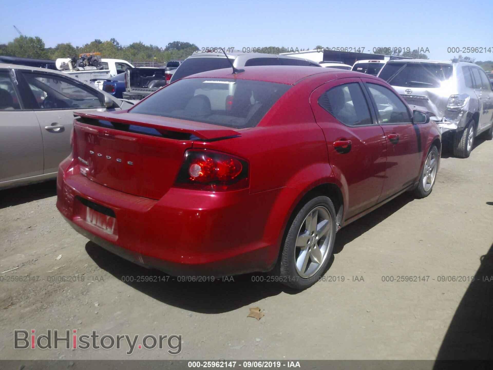 2014 DODGE AVENGER - VIN: 1C3CDZAB6EN153969 - Фото 4