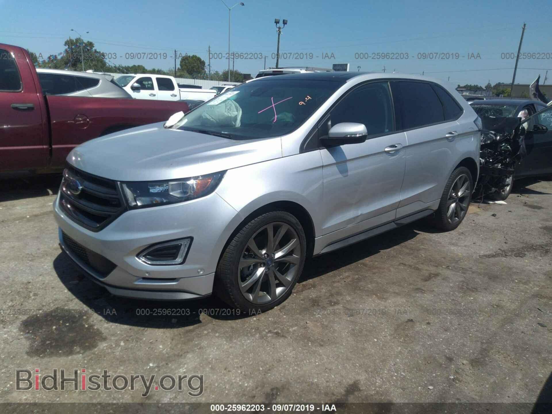 2017 FORD EDGE - VIN: 2FMPK4AP7HBB26194 - Фото 2