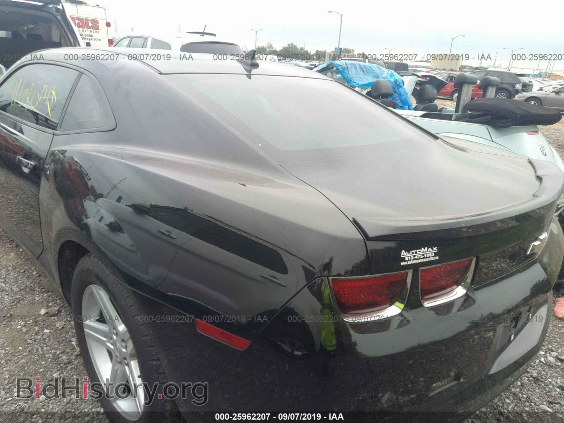 2012 CHEVROLET CAMARO - VIN: 2G1FB1E37C9138084 - Фото 3