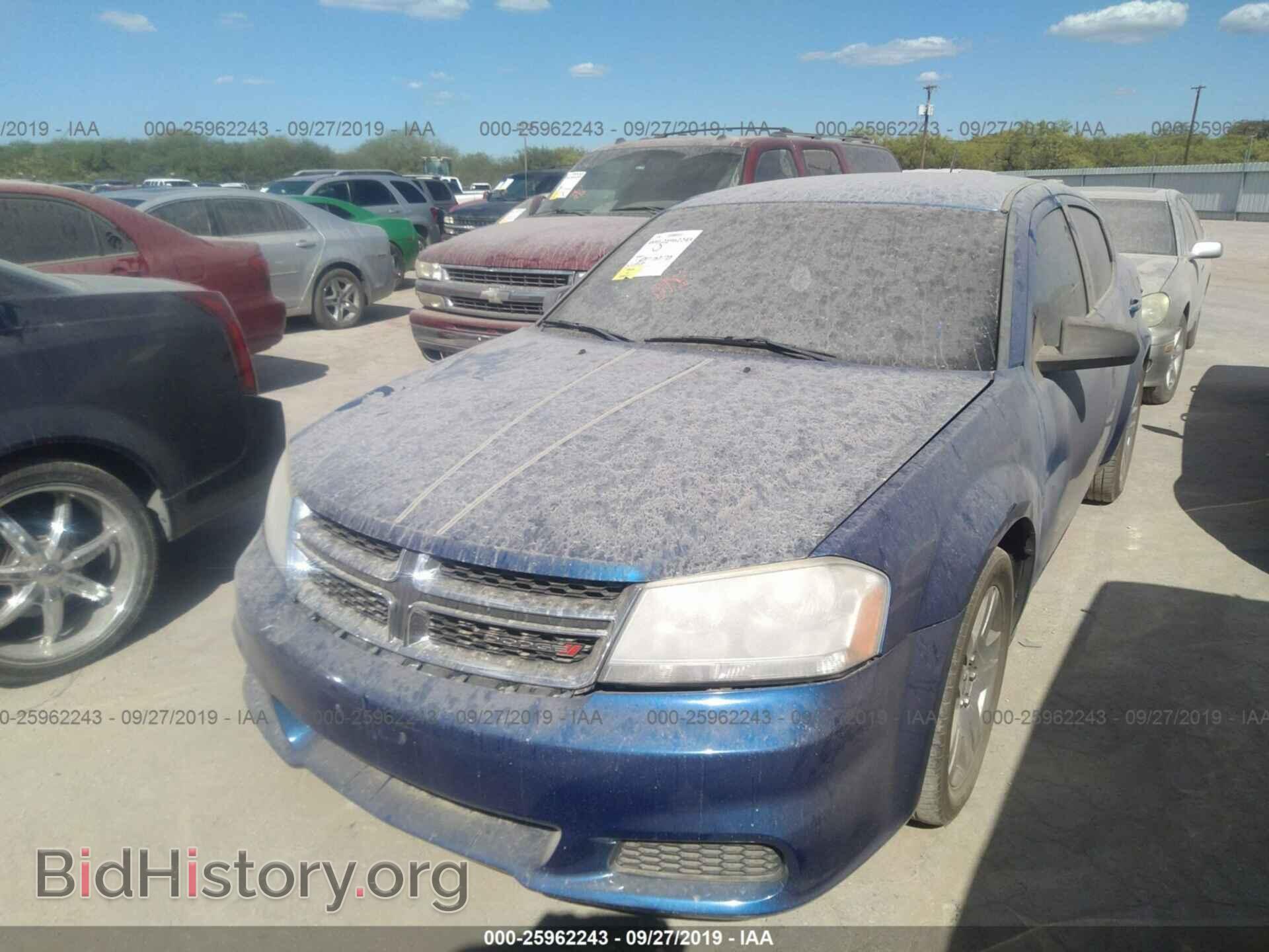 2014 DODGE AVENGER - VIN: 1C3CDZAB7EN110628 - Photo 2