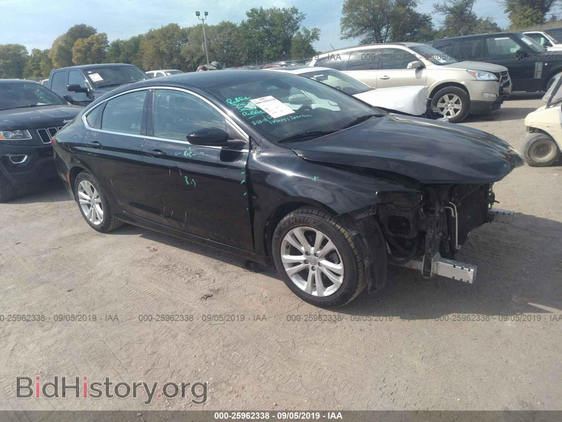 Photo 1C3CCCAB8FN660292 - CHRYSLER 200 2015