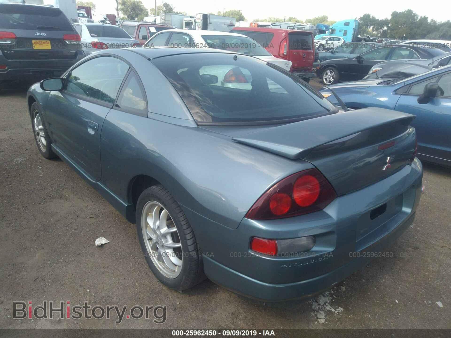 2001 MITSUBISHI ECLIPSE - VIN: 4A3AC54H41E197801 - Фото 3