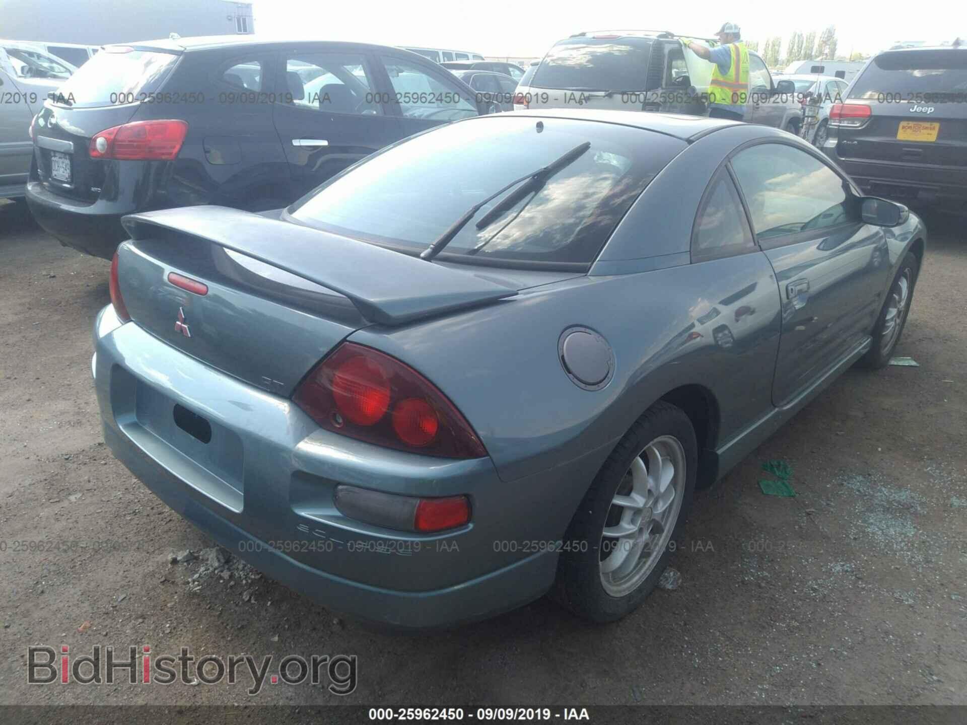 2001 MITSUBISHI ECLIPSE - VIN: 4A3AC54H41E197801 - Фото 4