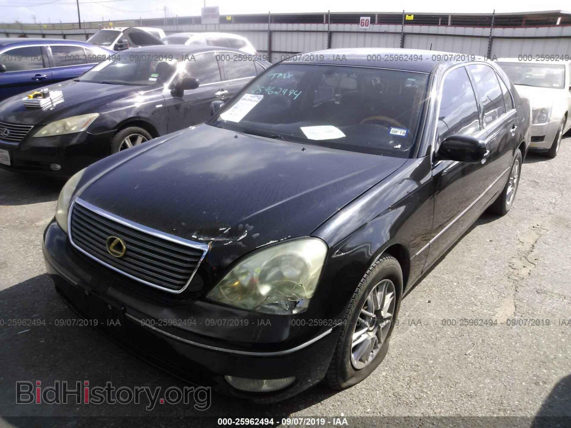 2001 LEXUS LS - VIN: JTHBN30F610041152 - Фото 2