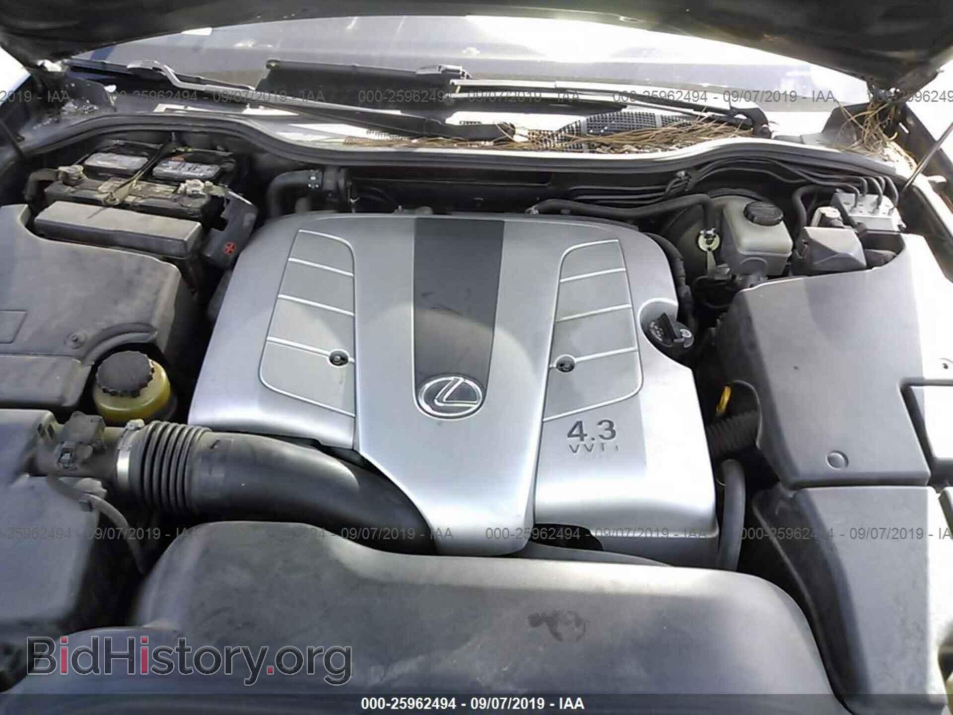 2001 LEXUS LS - VIN: JTHBN30F610041152 - Фото 10