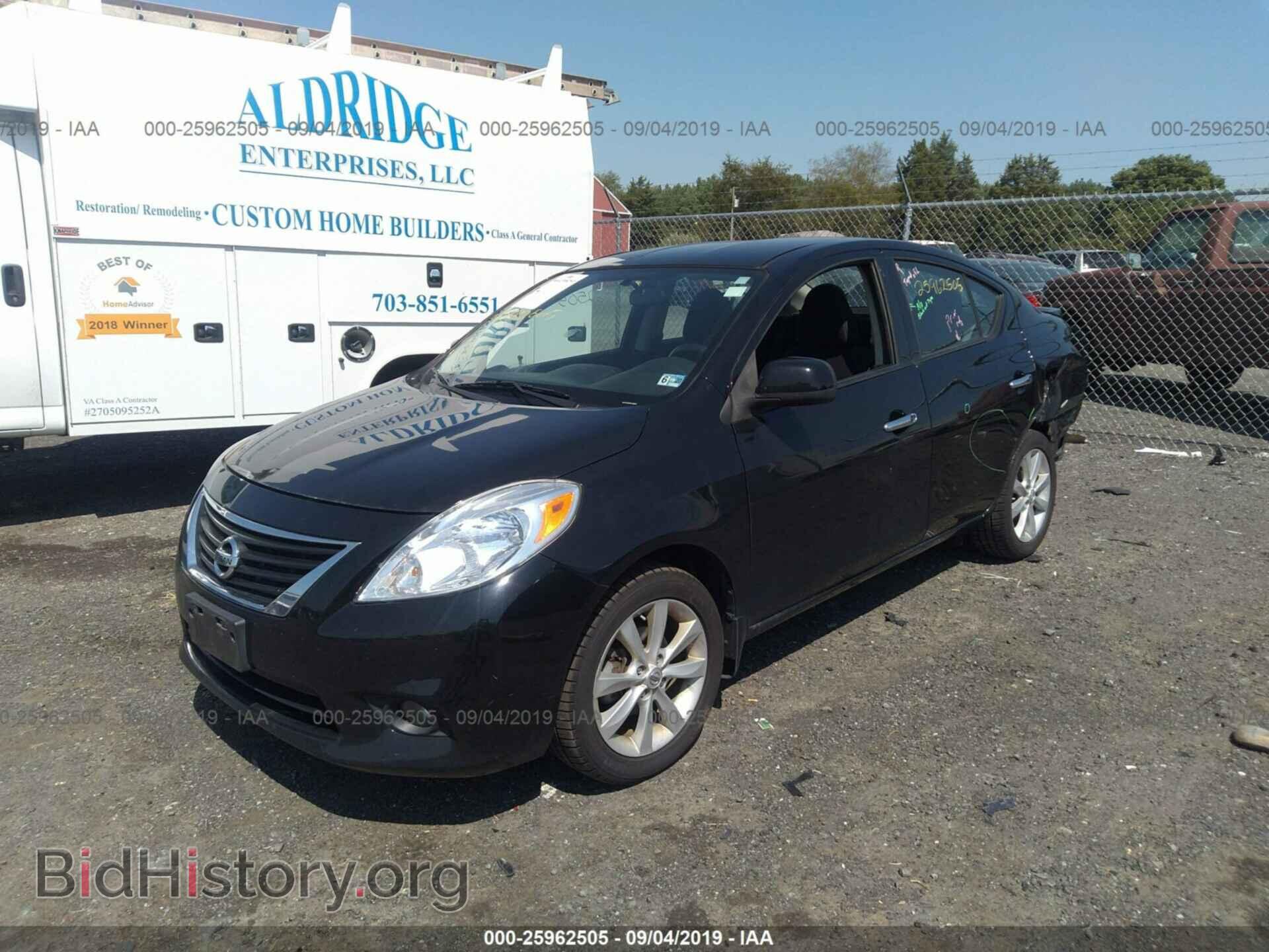 2014 NISSAN VERSA - VIN: 3N1CN7AP3EL848583 - Фото 2