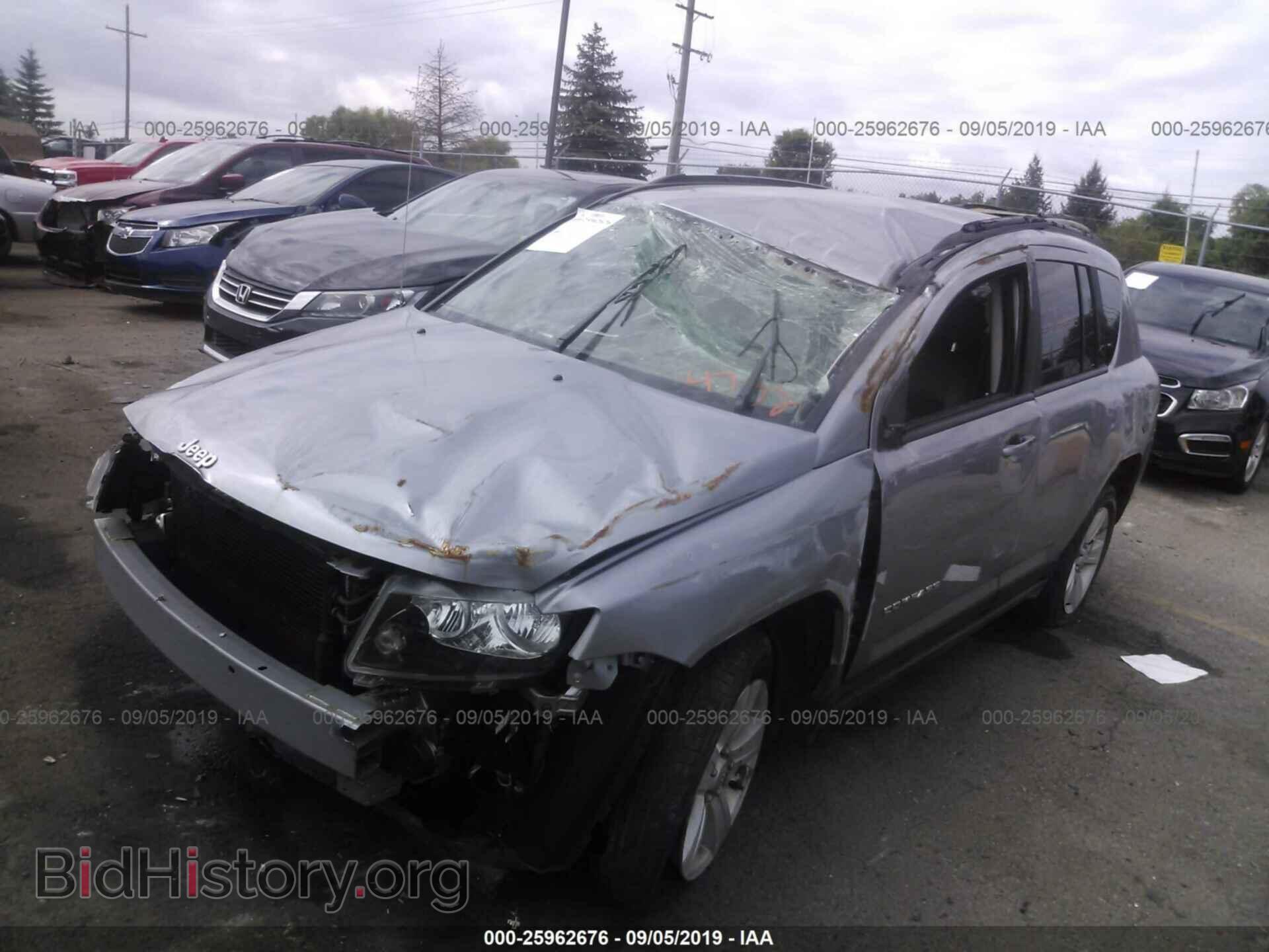 2017 JEEP COMPASS - VIN: 1C4NJDEB6HD204732 - Фото 2