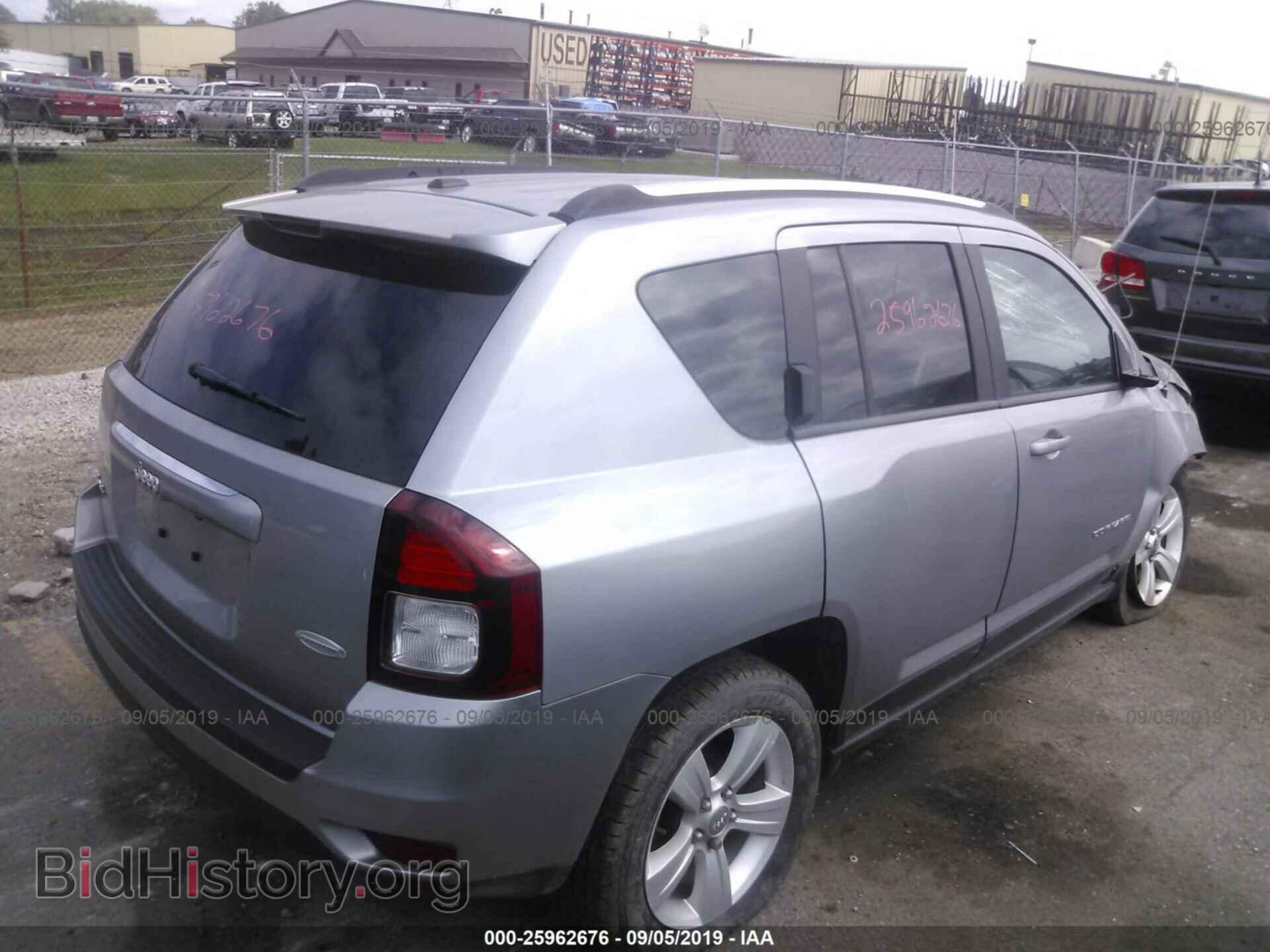 2017 JEEP COMPASS - VIN: 1C4NJDEB6HD204732 - Фото 4