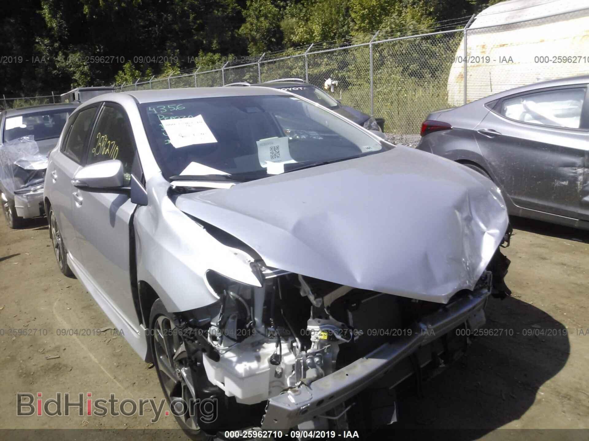 Photo JTNKARJE5HJ544306 - TOYOTA COROLLA IM 2017