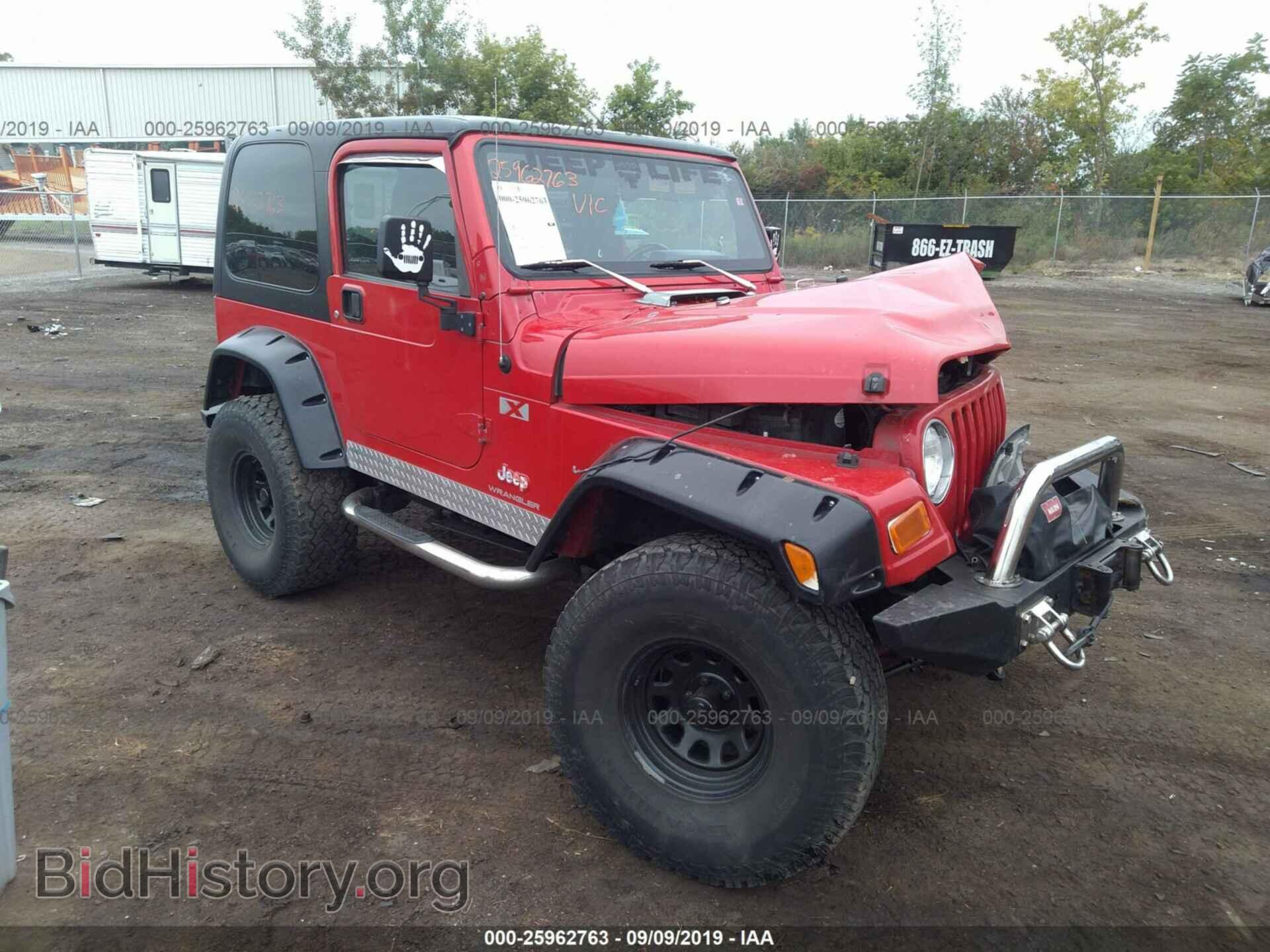 Photo 1J4FA39S33P334641 - JEEP WRANGLER 2003