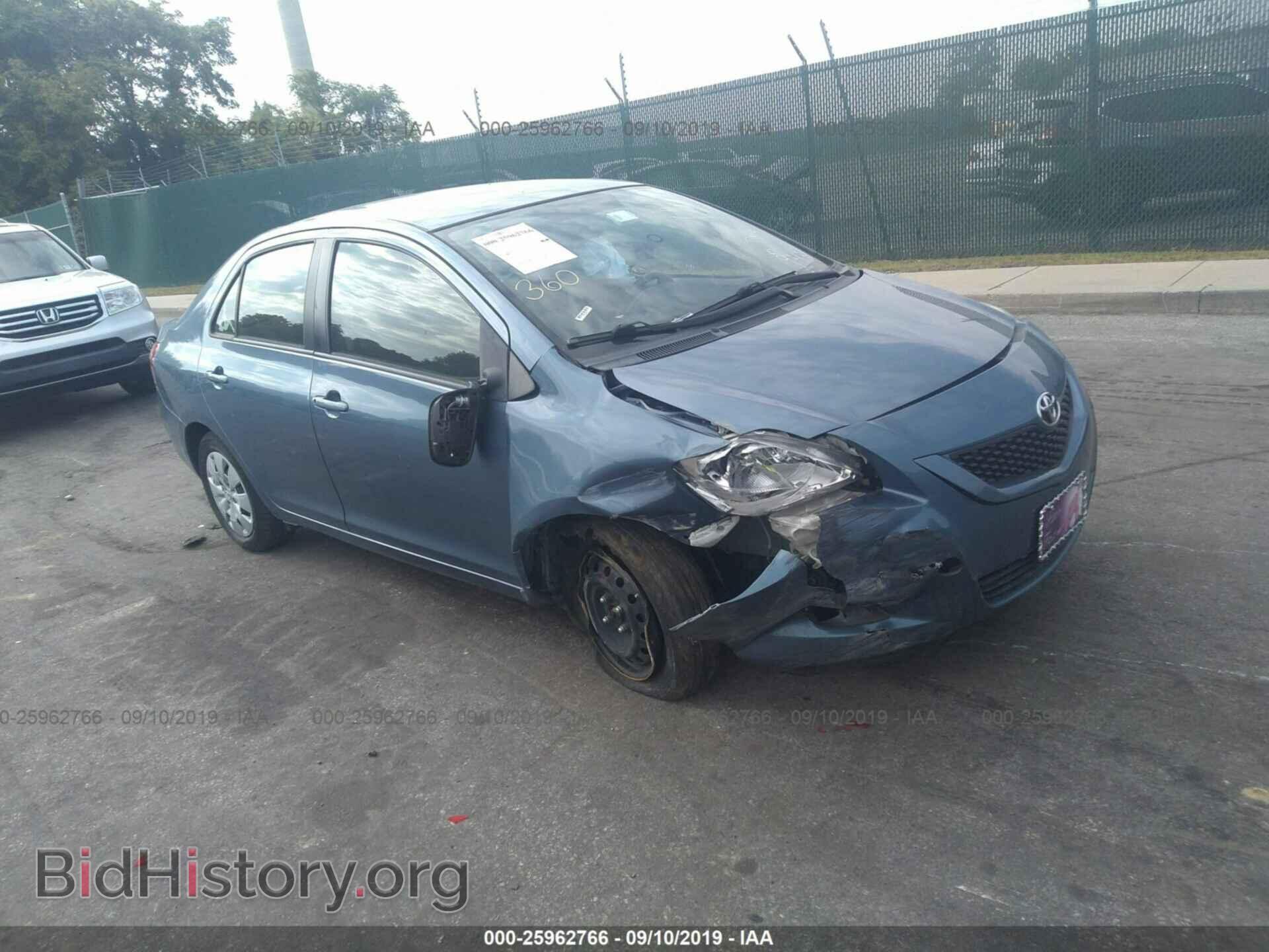 Фотография JTDBT4K32CL011289 - TOYOTA YARIS 2012