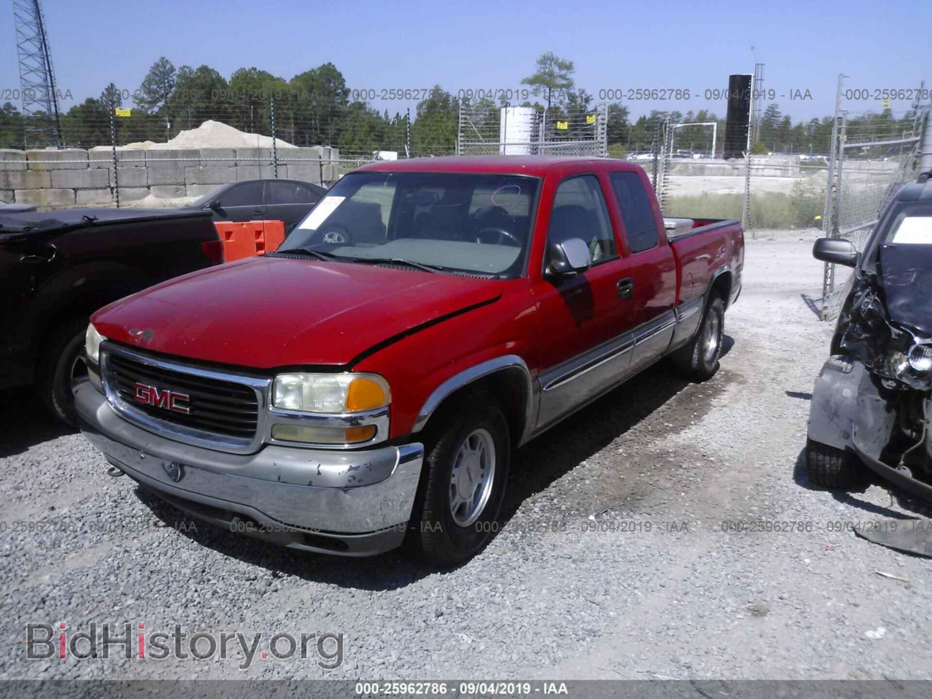 2000 GMC NEW SIERRA - VIN: 2GTEC19T1Y1210154 - Фото 2