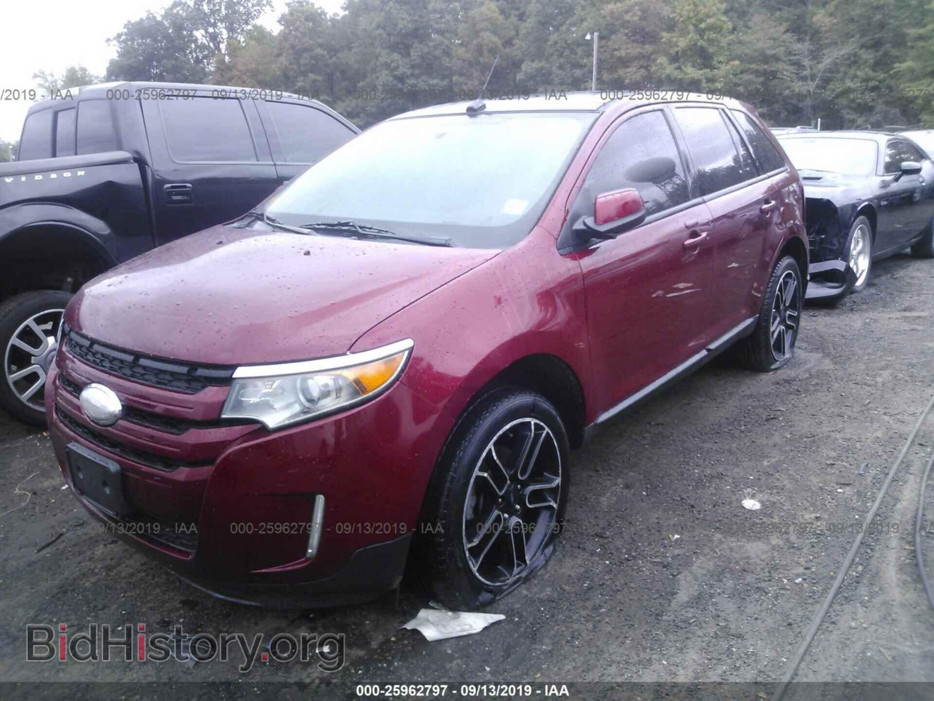 2013 FORD EDGE - VIN: 2FMDK3JC6DBE10310 - Photo 2