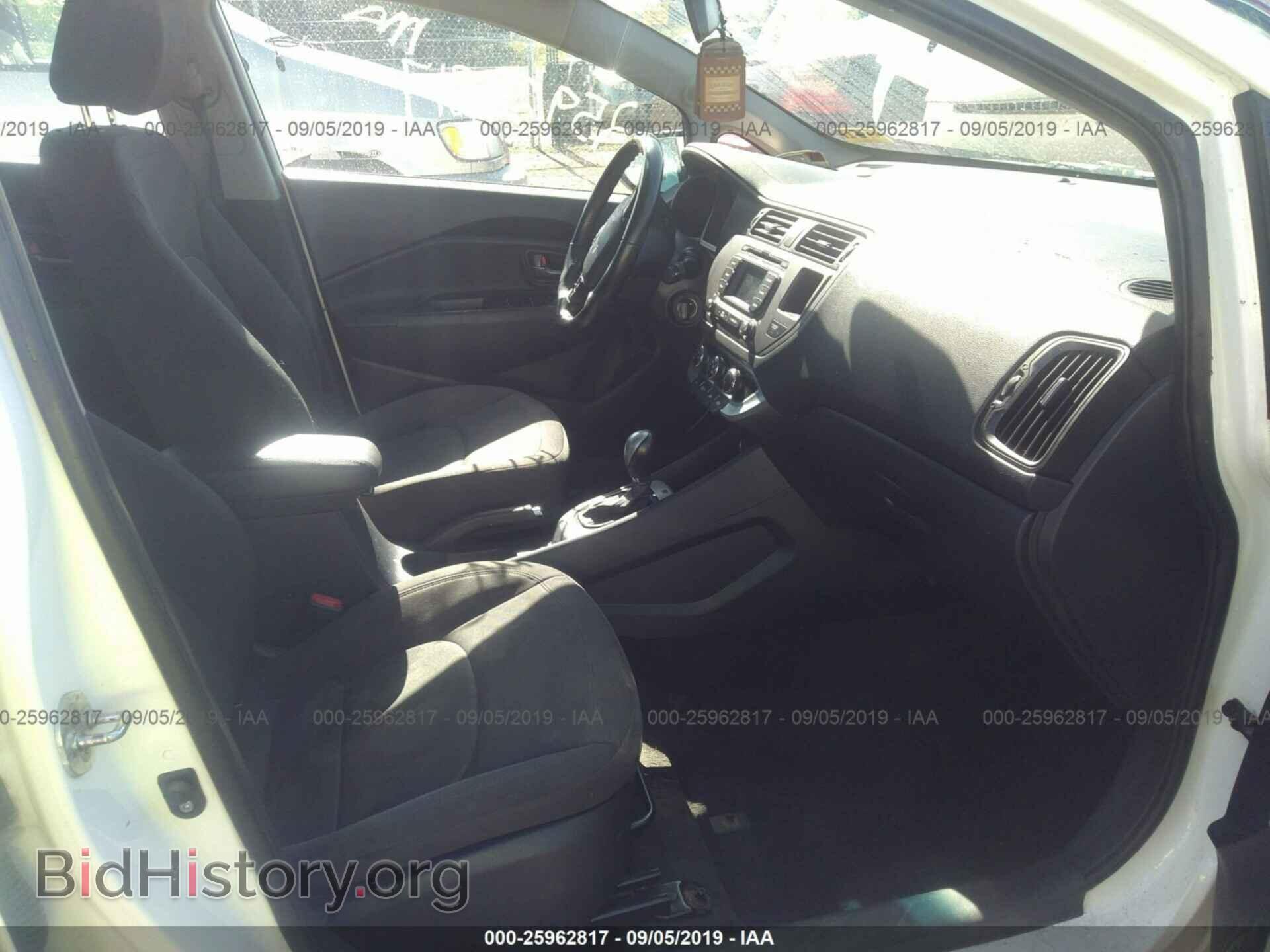 2014 KIA RIO - VIN: KNADN5A38E6410362 - Фото 5