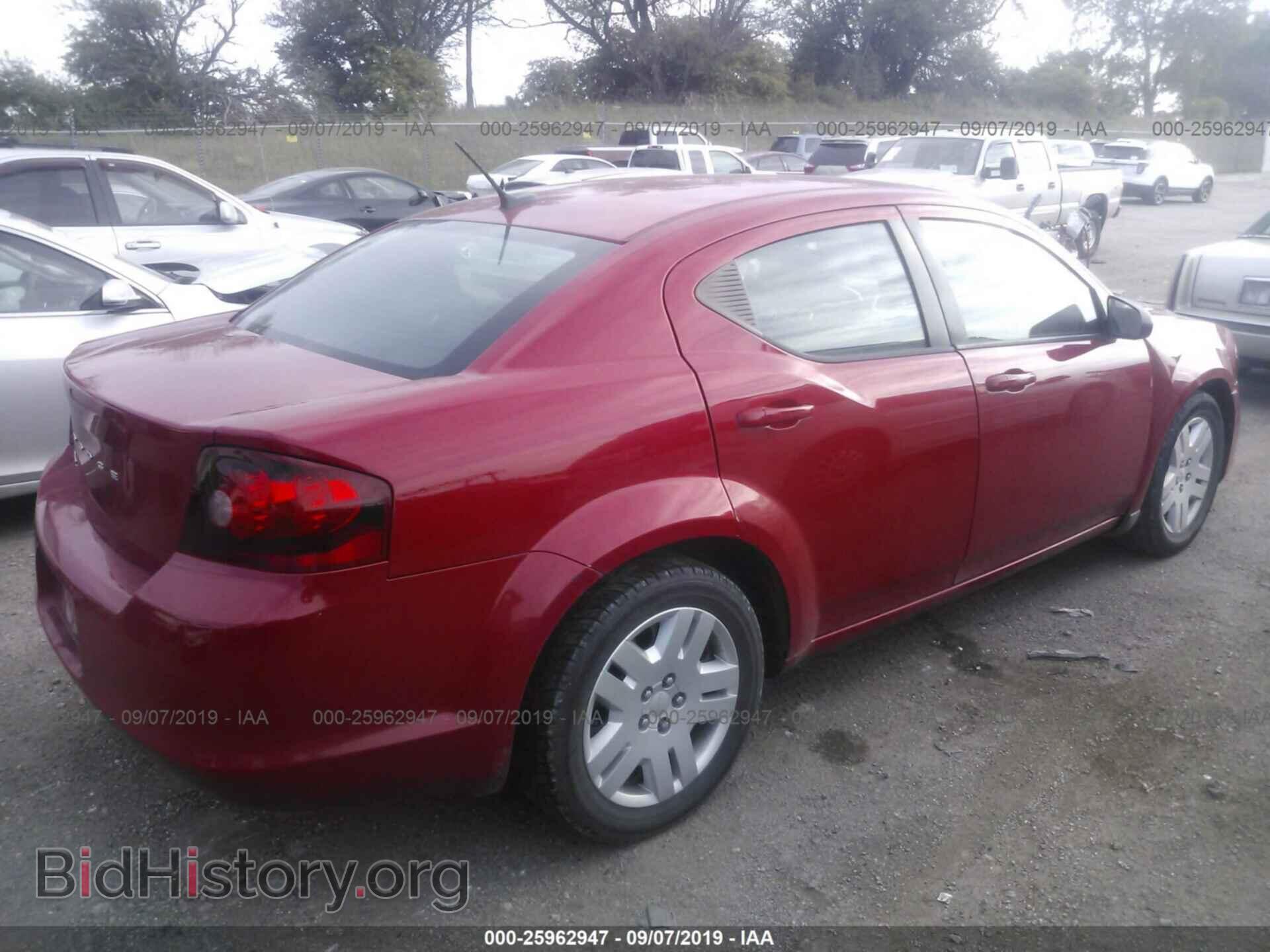 2012 DODGE AVENGER - VIN: 1C3CDZAB3CN214434 - Фото 4