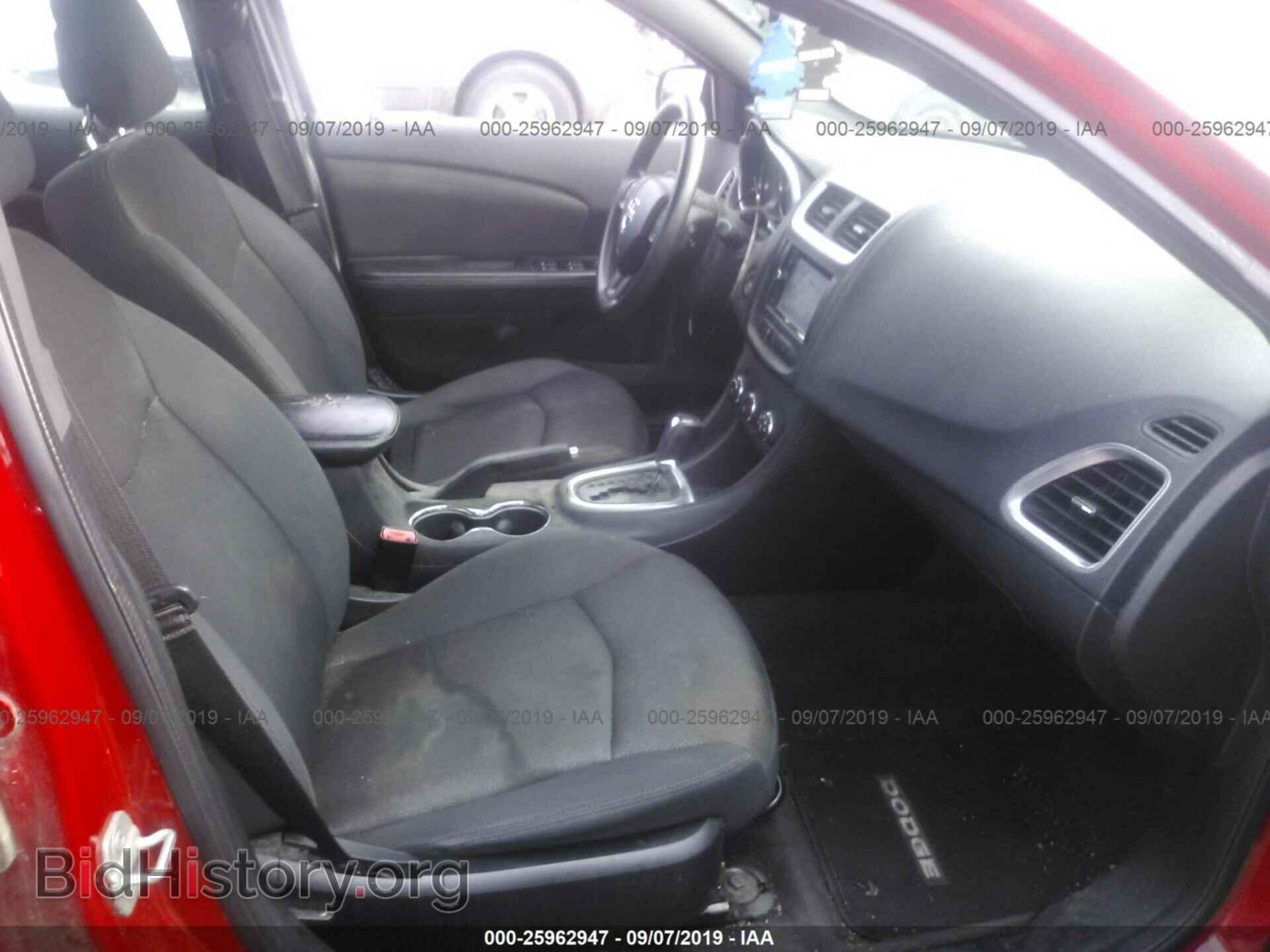 2012 DODGE AVENGER - VIN: 1C3CDZAB3CN214434 - Фото 5