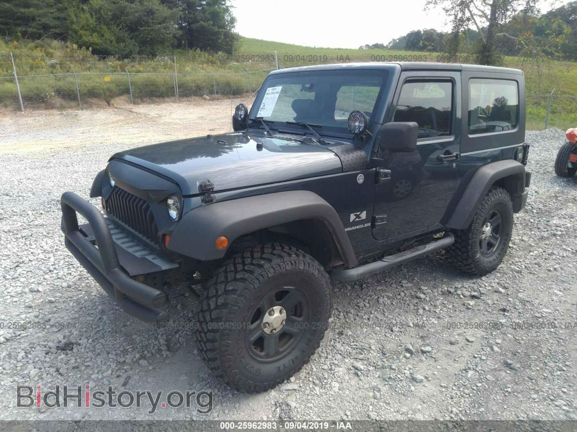 2007 JEEP WRANGLER - VIN: 1J8FA24137L214603 - Фото 2