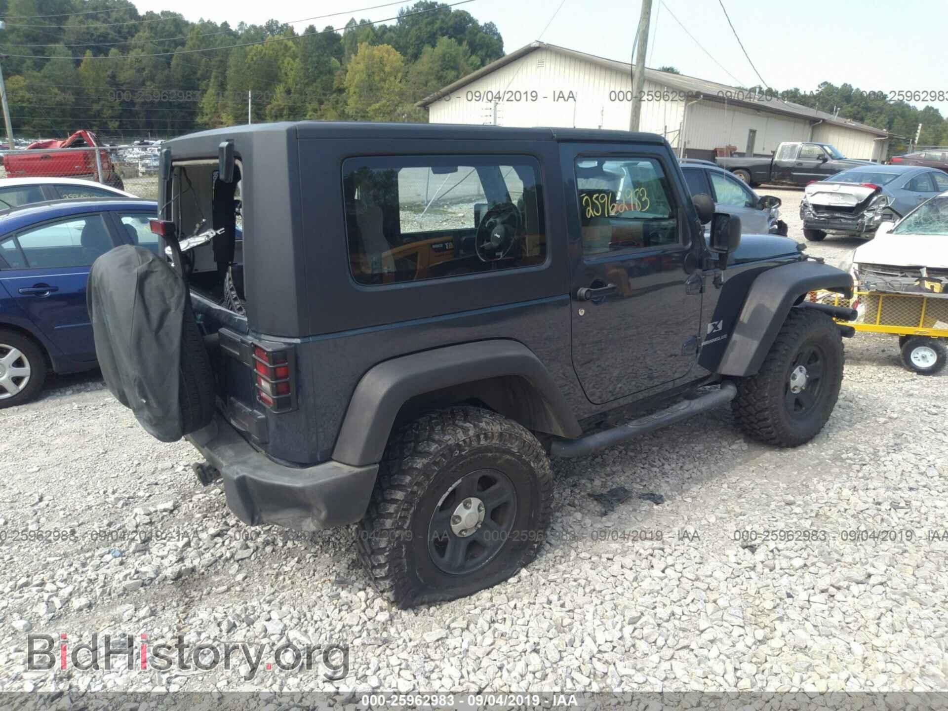 2007 JEEP WRANGLER - VIN: 1J8FA24137L214603 - Фото 4