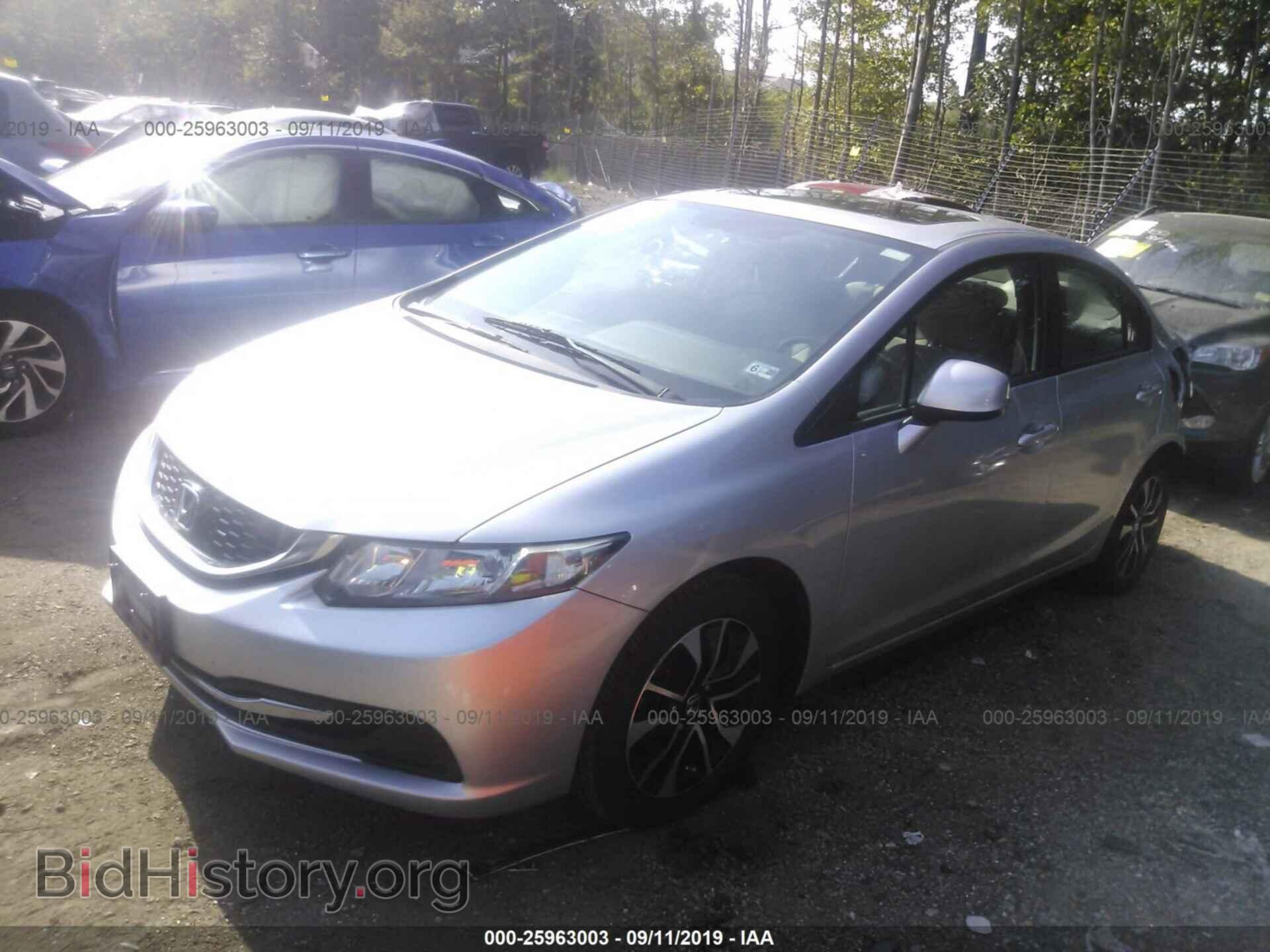 2013 HONDA CIVIC - VIN: 2HGFB2F84DH509637 - Фото 2