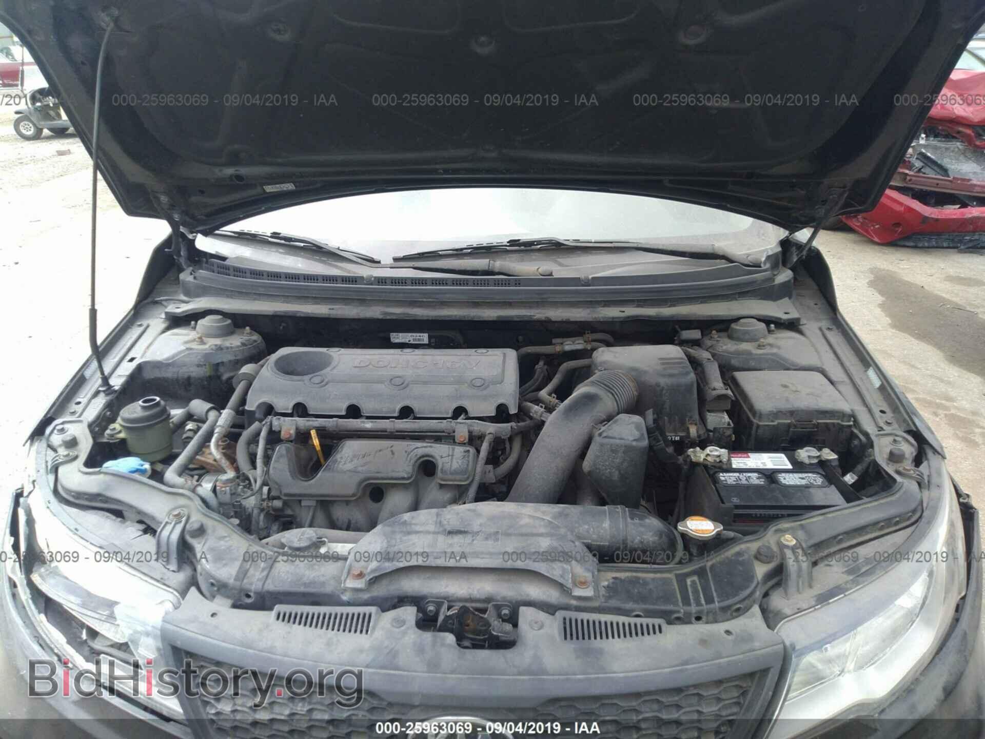 2011 KIA FORTE - VIN: KNAFU6A29B5348402 - Фото 10