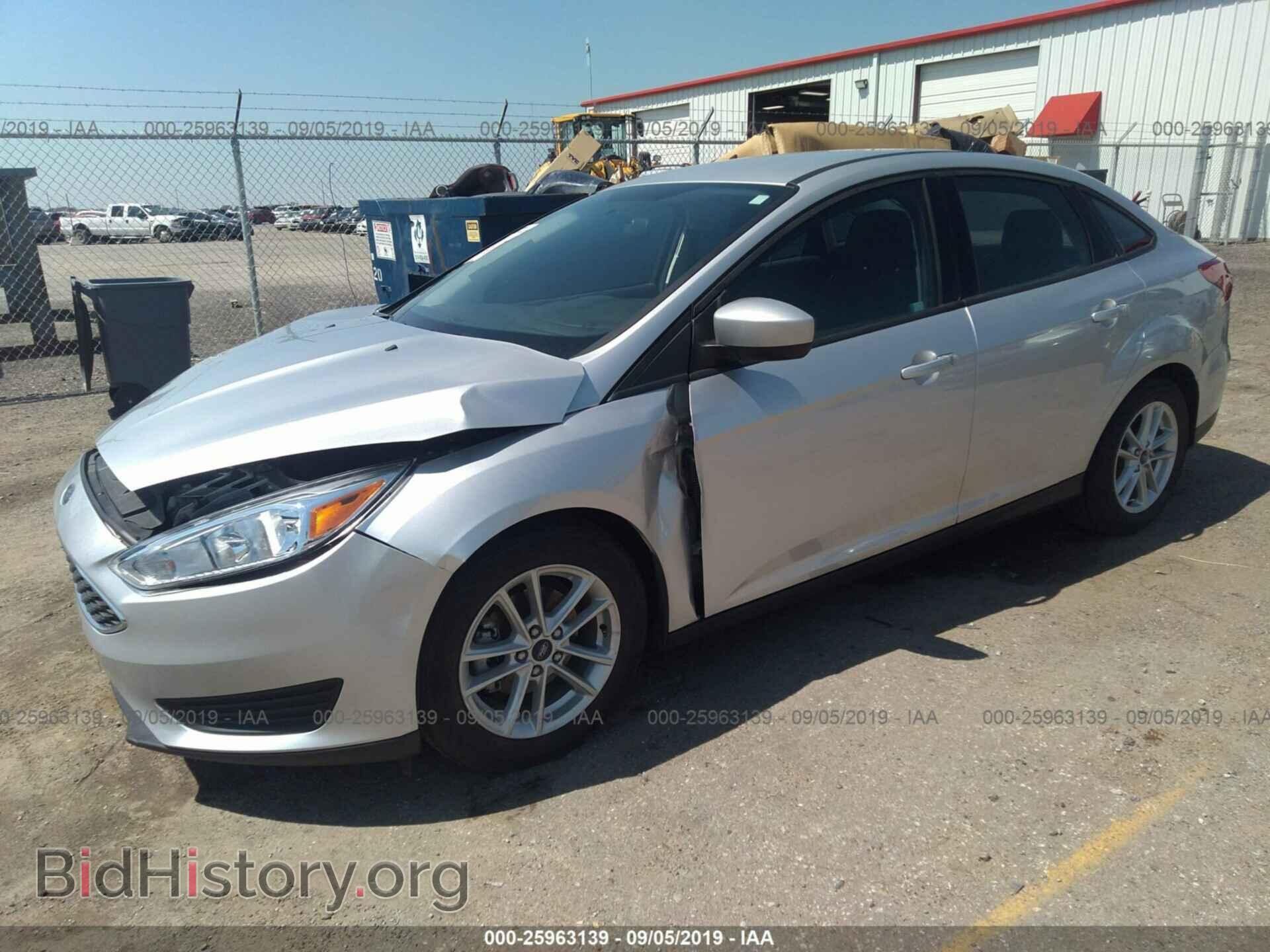 2018 FORD FOCUS - VIN: 1FADP3FE7JL322044 - Фото 2