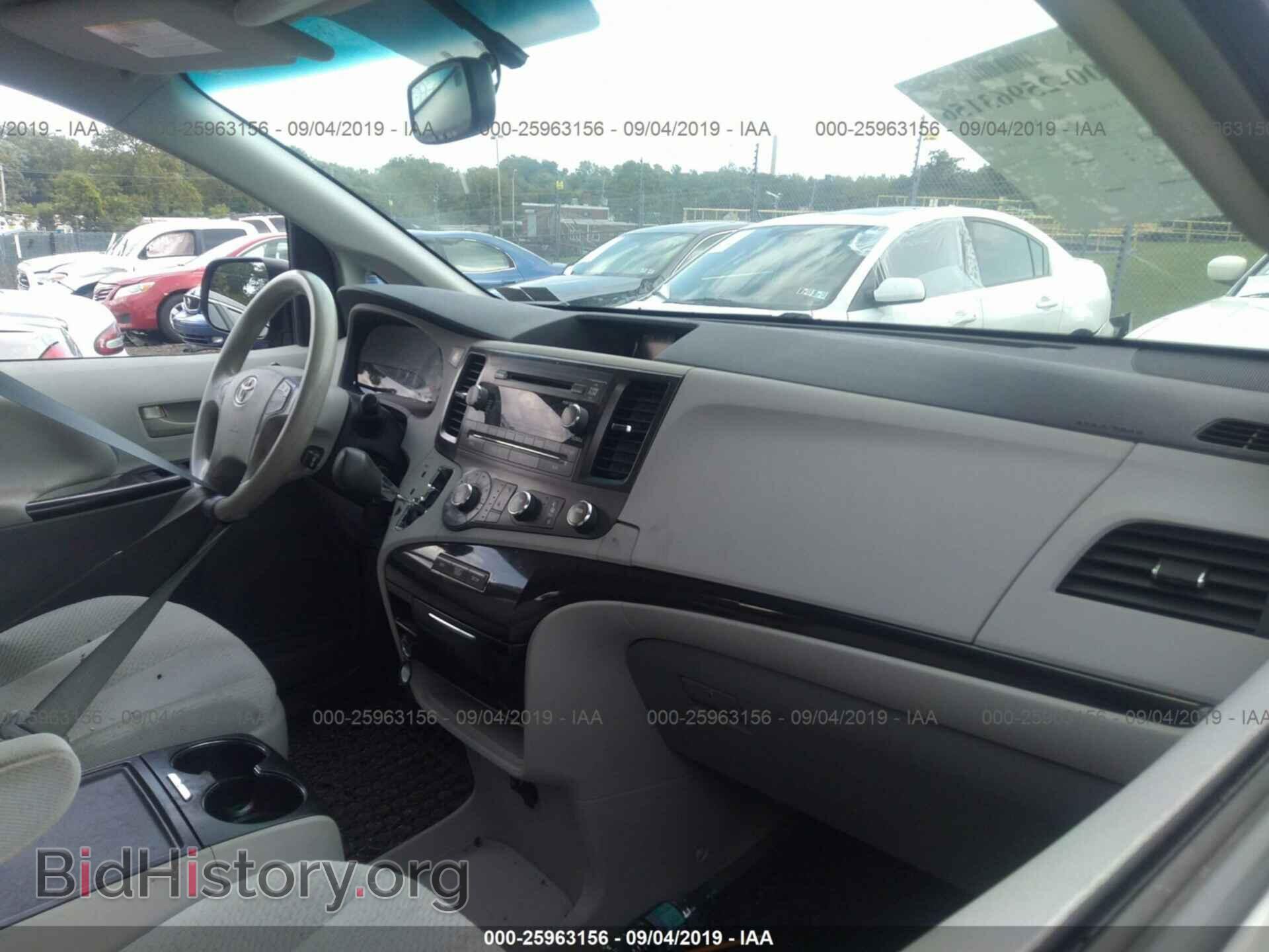 2012 TOYOTA SIENNA - VIN: 5TDKK3DC4CS238959 - Фото 5