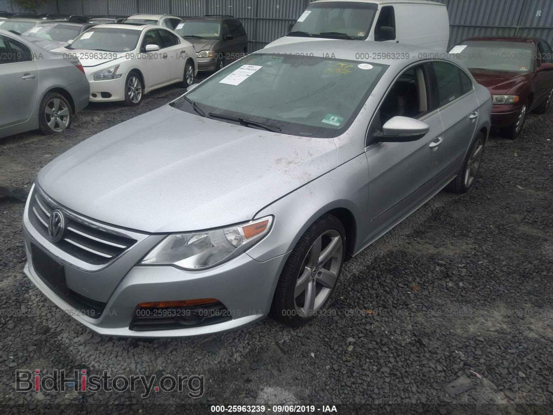 2012 VOLKSWAGEN CC - VIN: WVWHP7AN4CE523773 - Фото 2