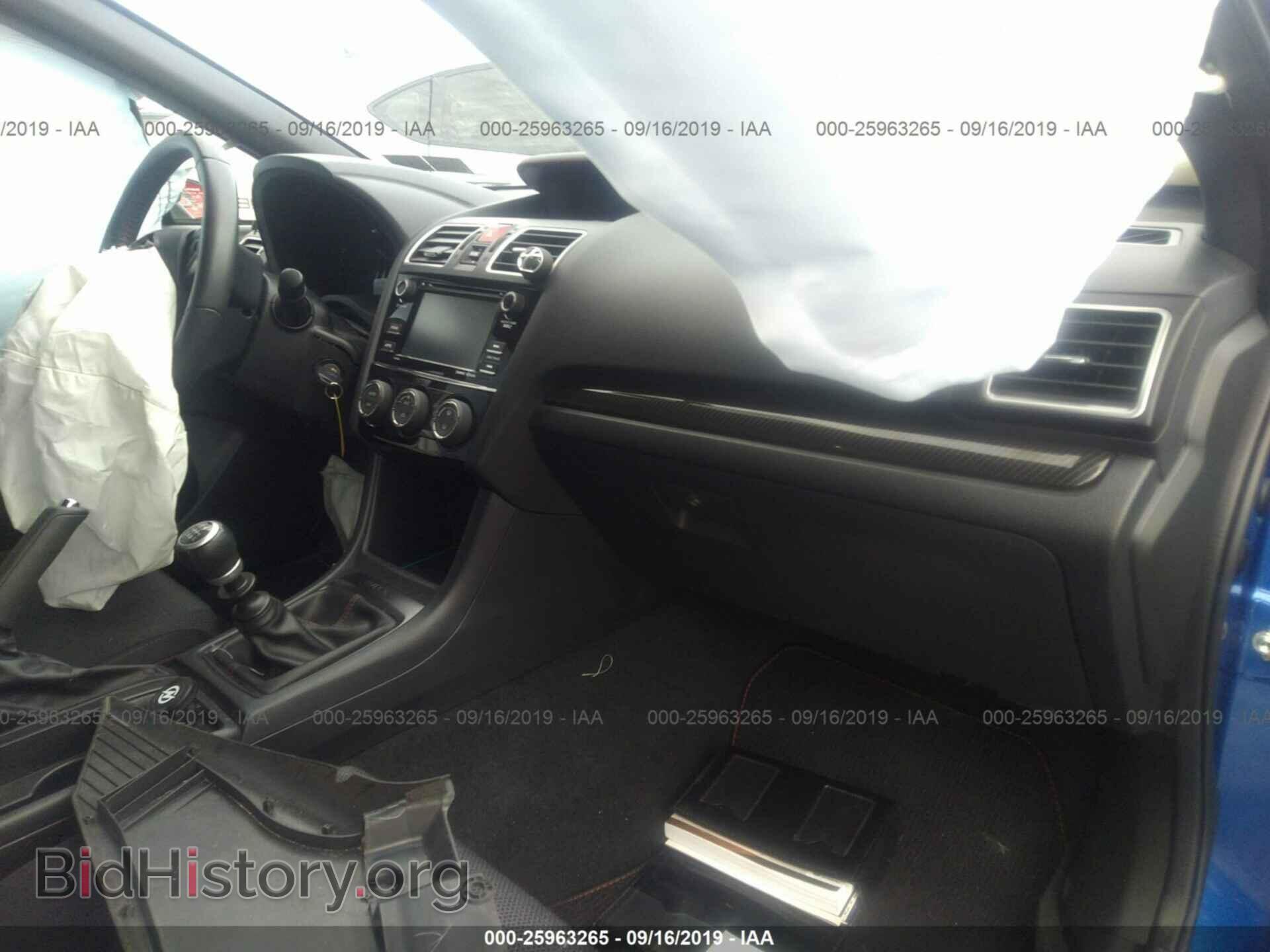2018 SUBARU WRX - VIN: JF1VA1A67J9826004 - Фото 5