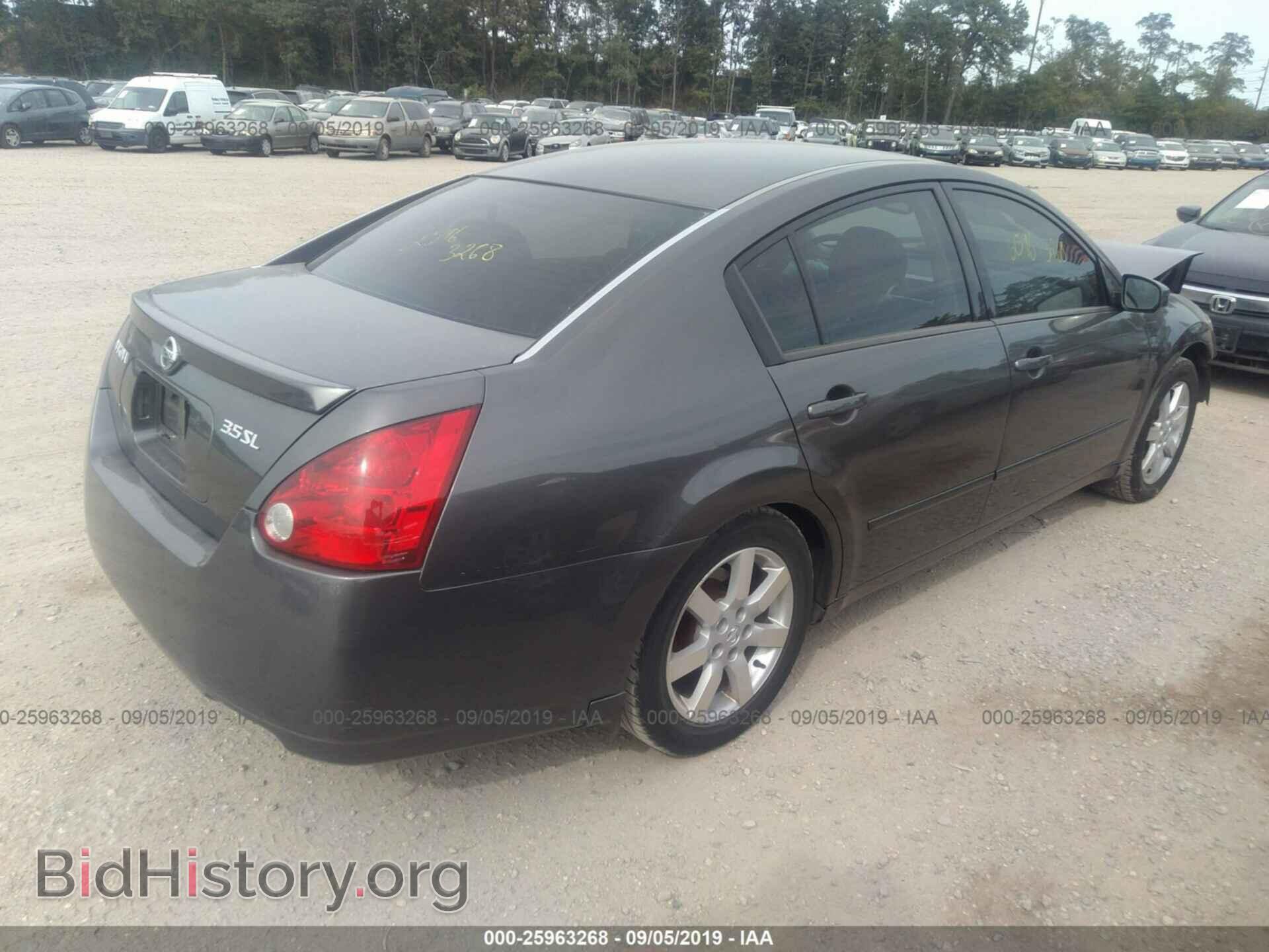 2006 NISSAN MAXIMA - VIN: 1N4BA41E66C822659 - Фото 4