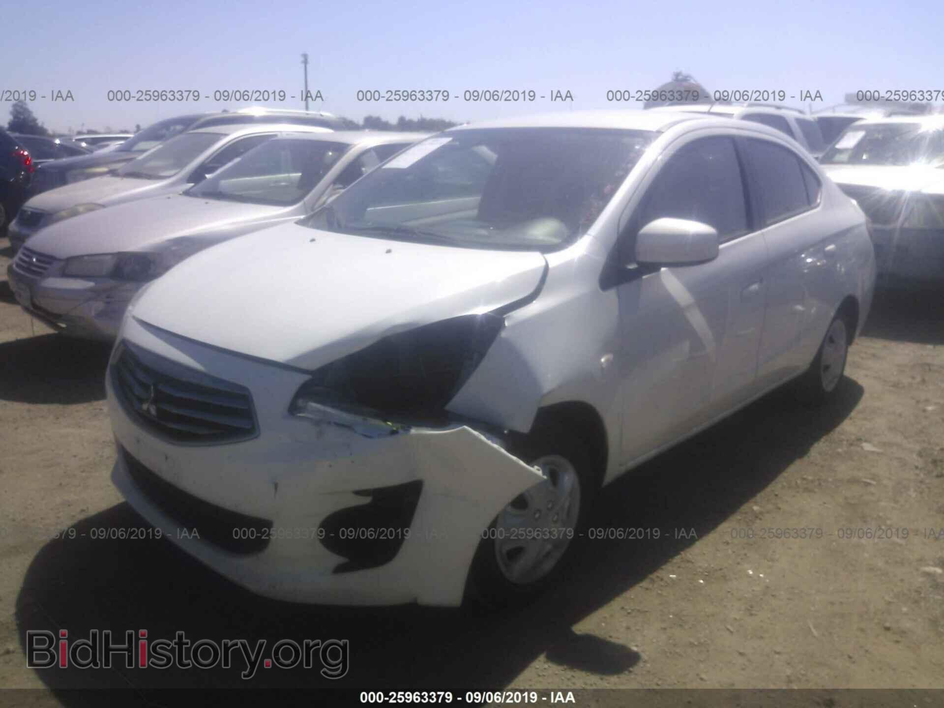 2017 MITSUBISHI MIRAGE - VIN: ML32F3FJ5HH003288 - Фото 2