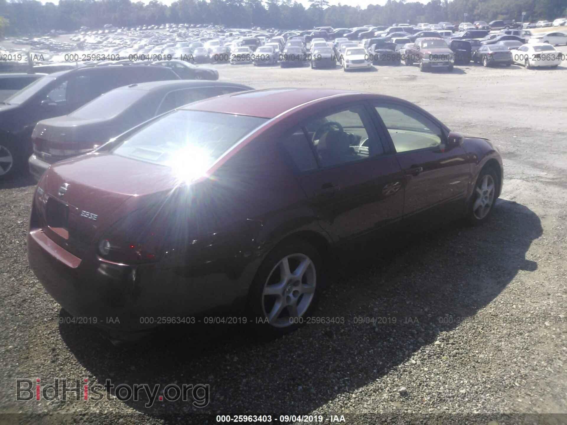 2006 NISSAN MAXIMA - VIN: 1N4BA41E76C809886 - Фото 4