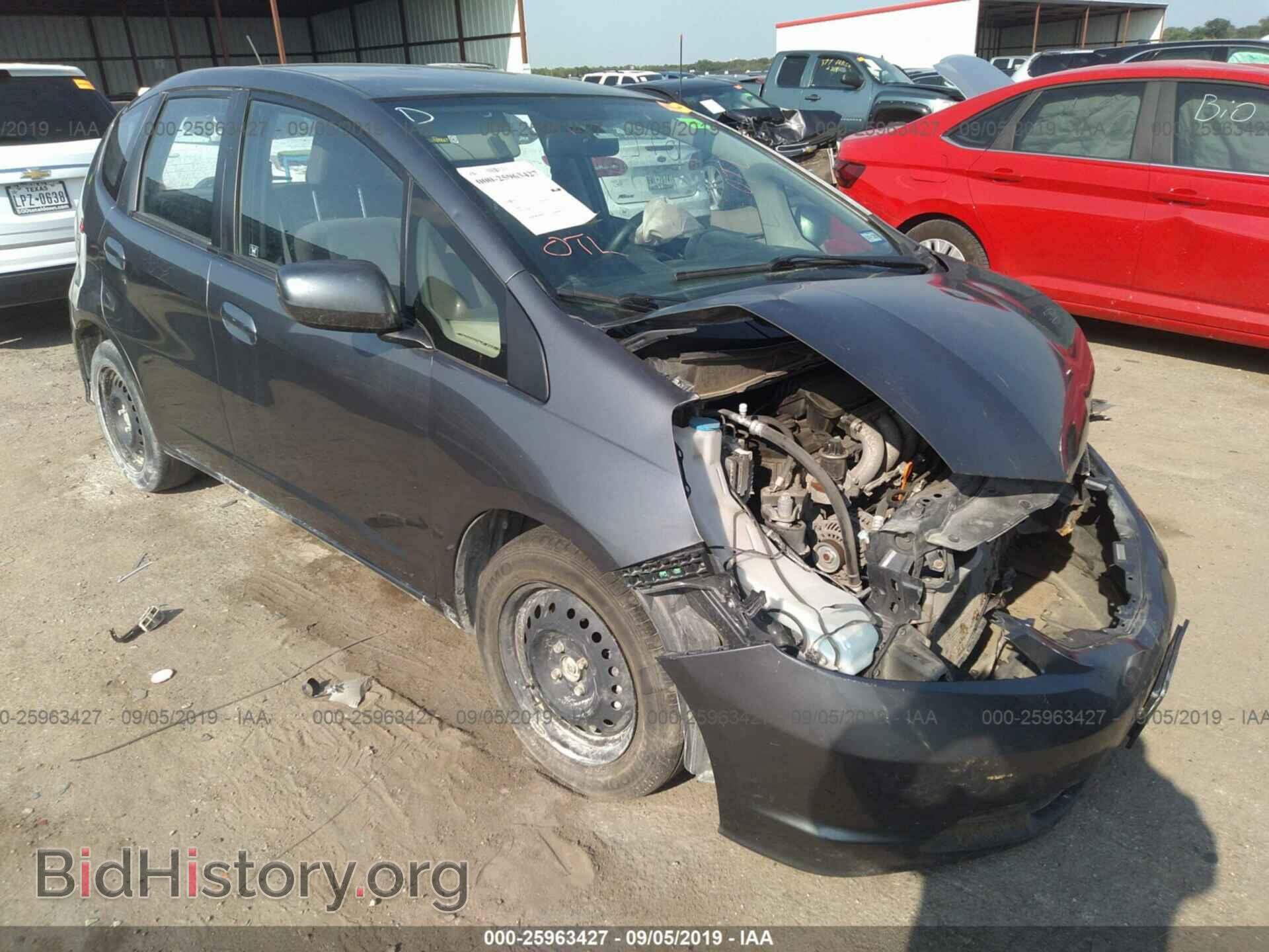 Photo JHMGE8H33DC078952 - HONDA FIT 2013