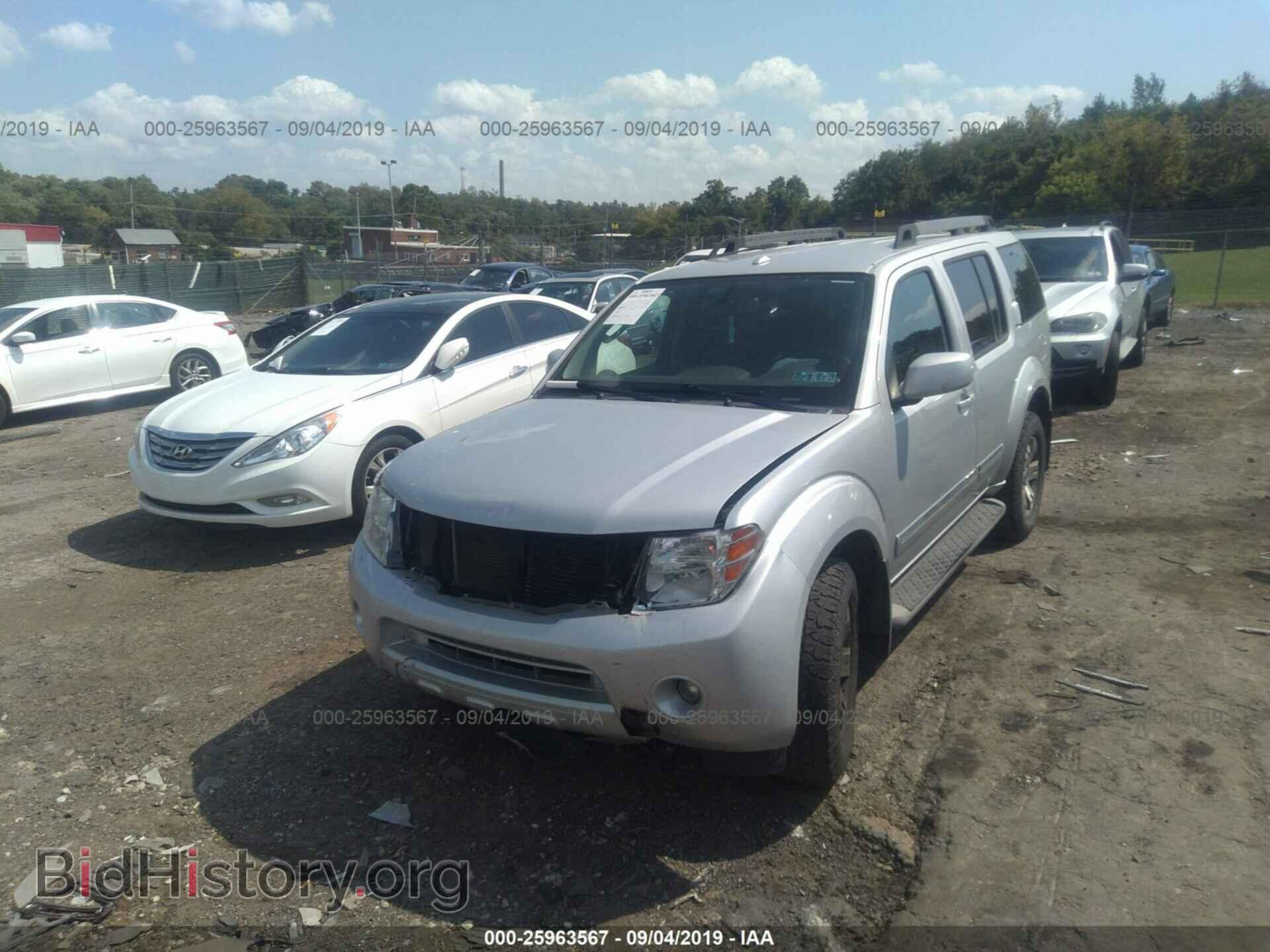 2012 NISSAN PATHFINDER - VIN: 5N1AR1NB2CC640123 - Фото 2