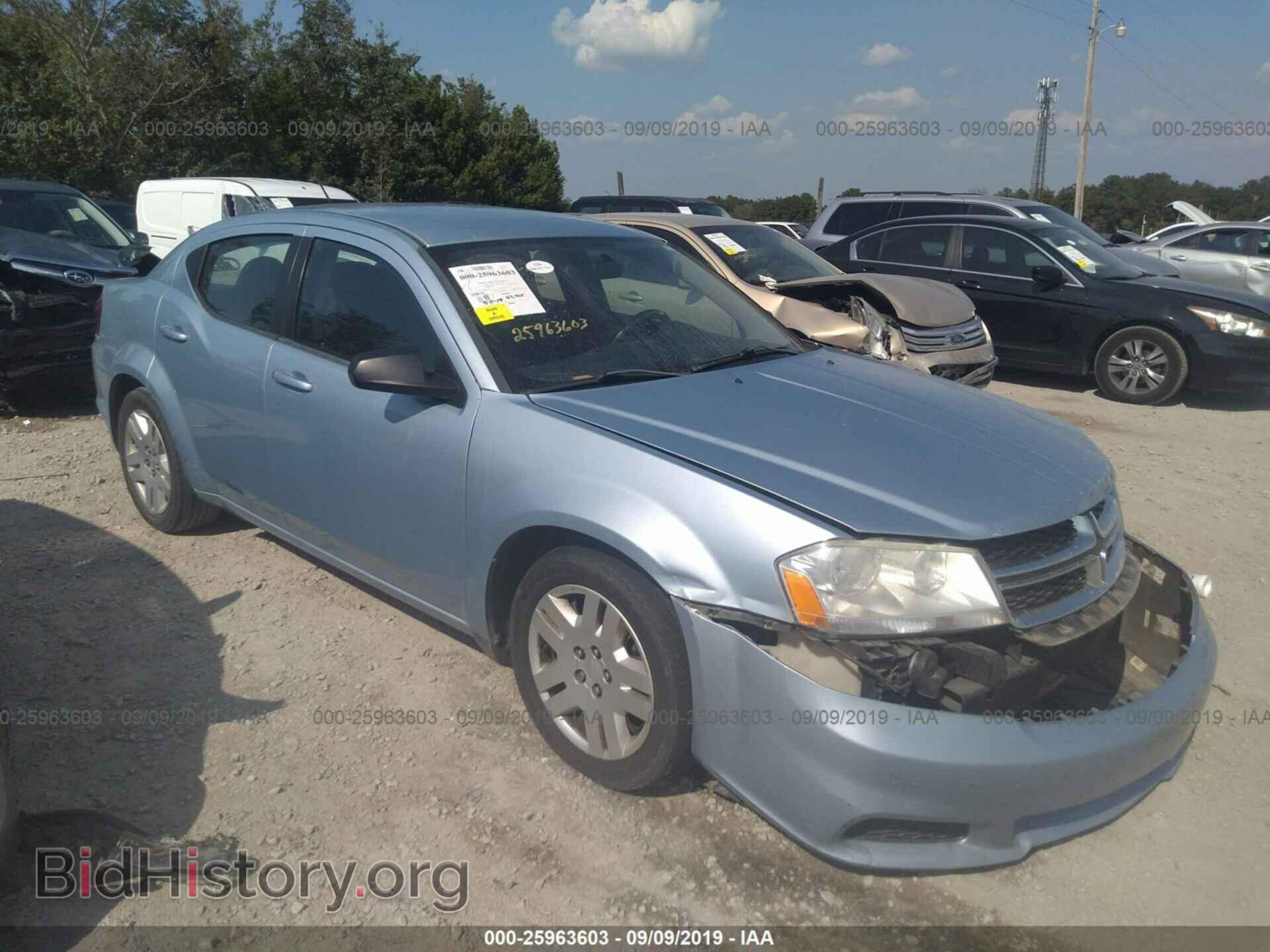 Фотография 1C3CDZAB8DN753312 - DODGE AVENGER 2013