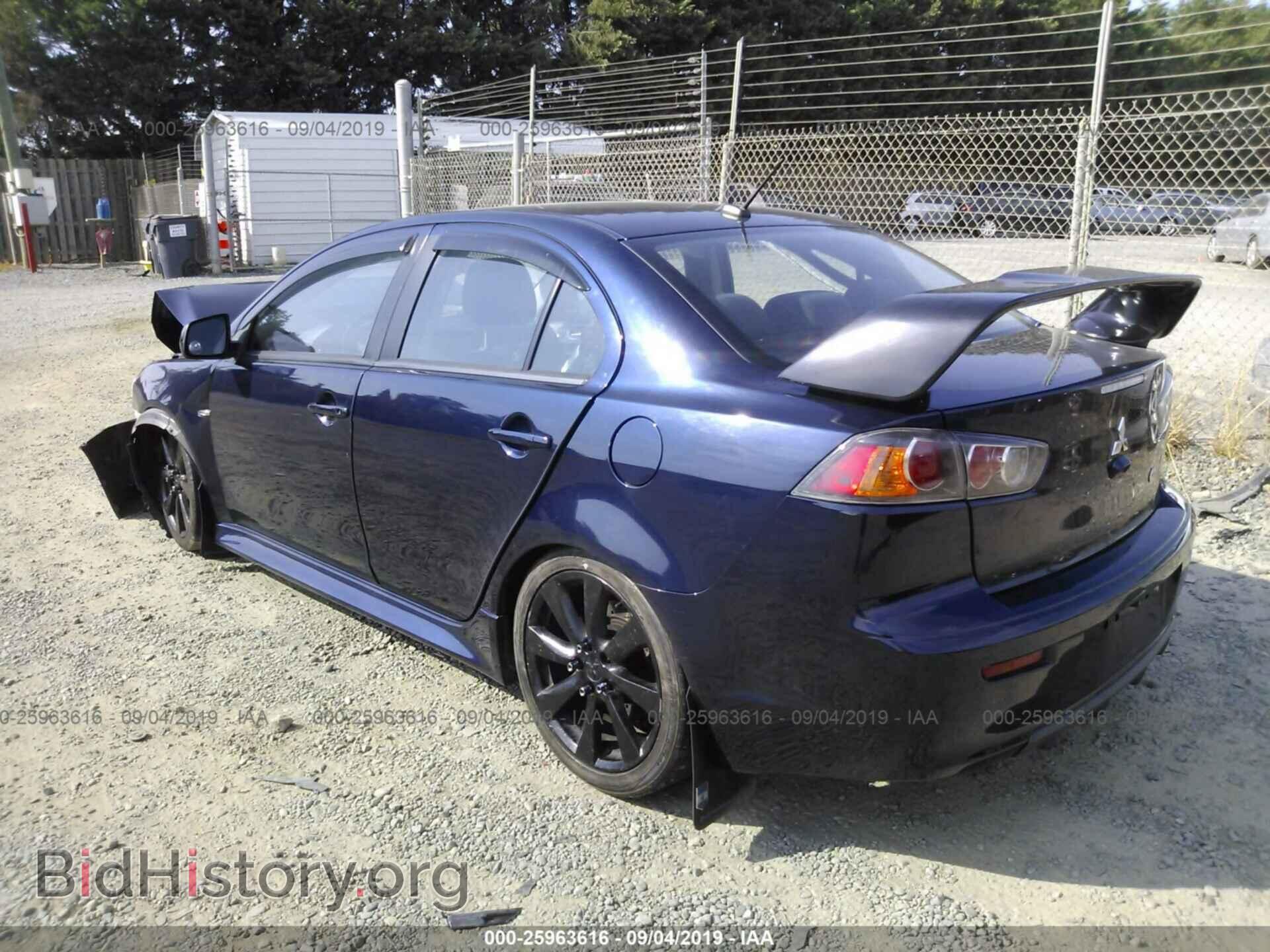 2014 MITSUBISHI LANCER - VIN: JA32U8FW5EU017656 - Фото 3