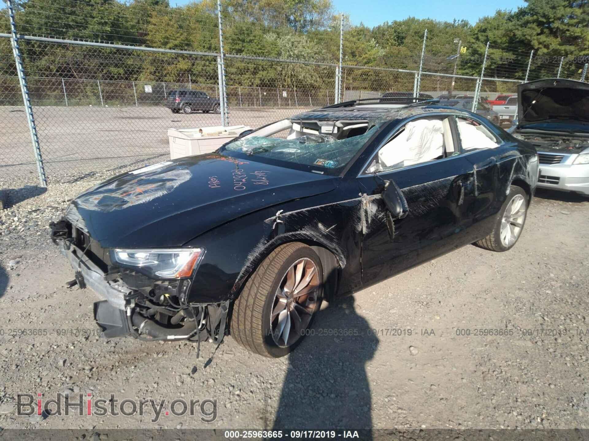 2014 AUDI A5 - VIN: WAULFAFR0EA042870 - Photo 2