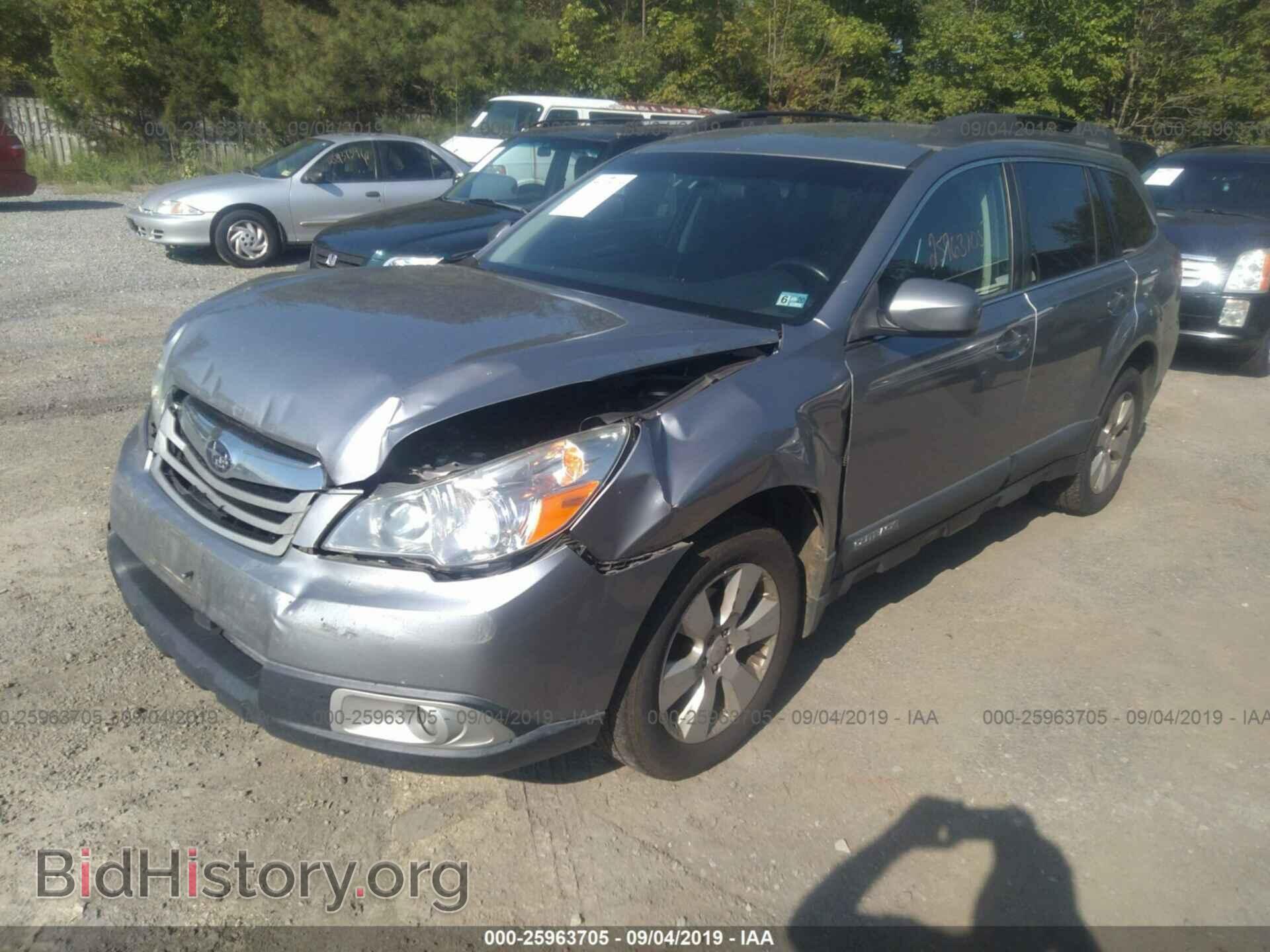 2011 SUBARU OUTBACK - VIN: 4S4BRBCC2B3391536 - Фото 2